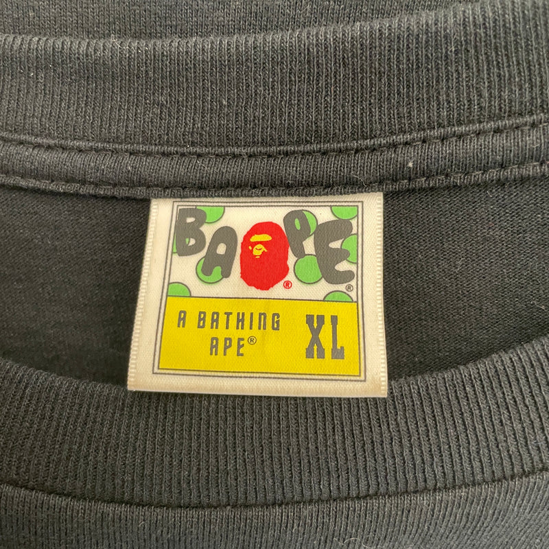 A BATHING APE/T-Shirt/XL/Cotton/BLU/Camouflage/BABY MILO