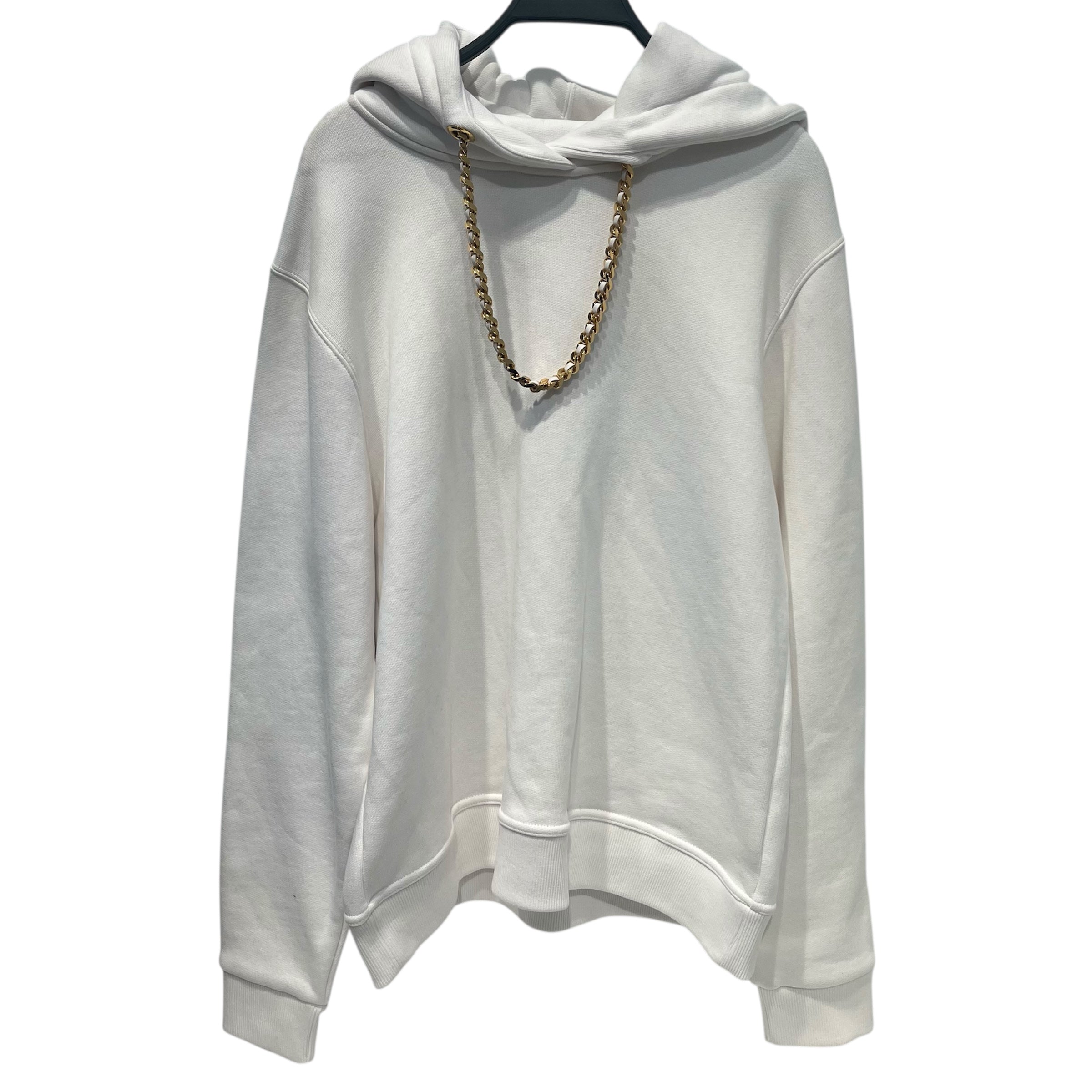 BURBERRY LONDON/Hoodie/M/Cotton/WHT/ view 1