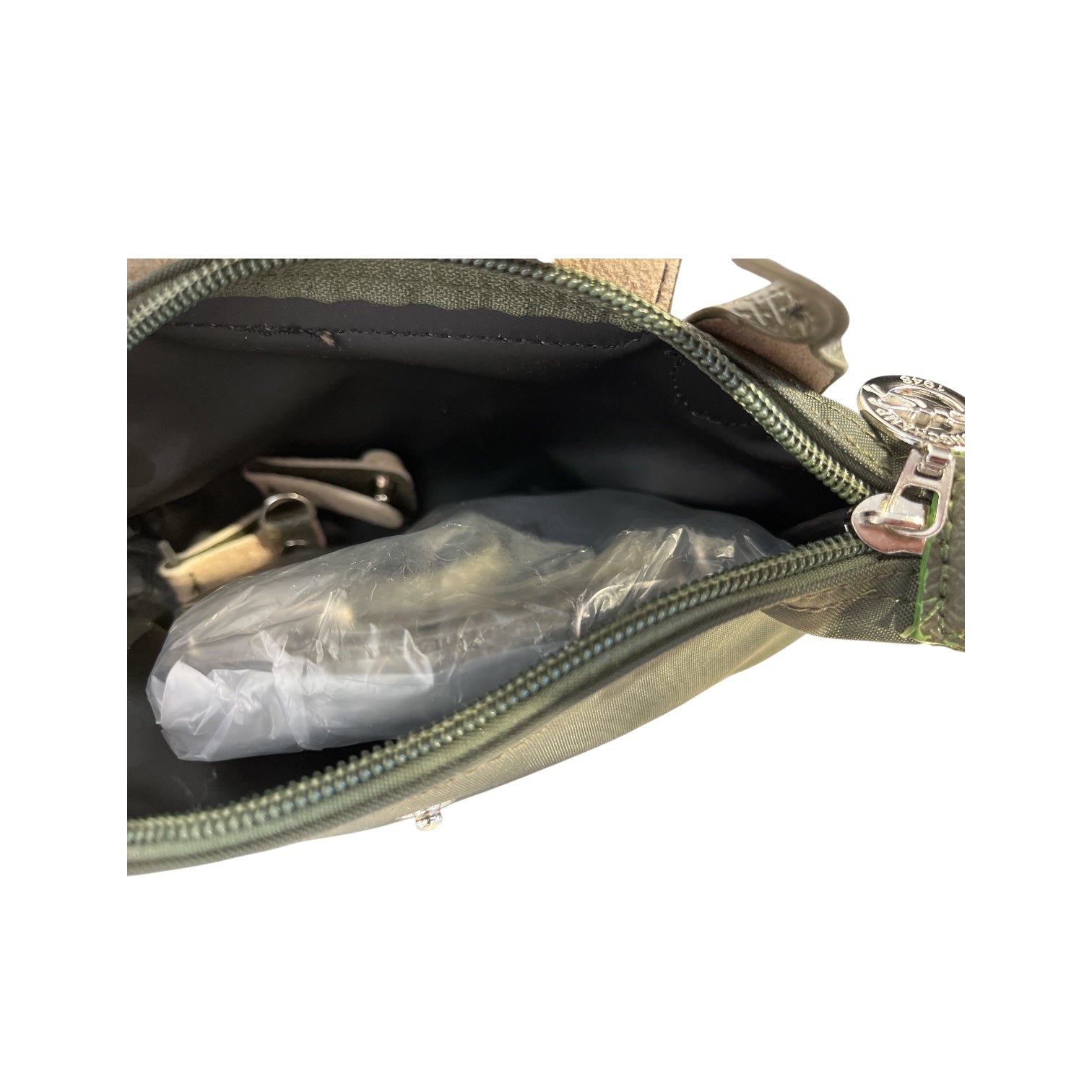 LONGCHAMP/Bag/GRN/Mini with gold view 3