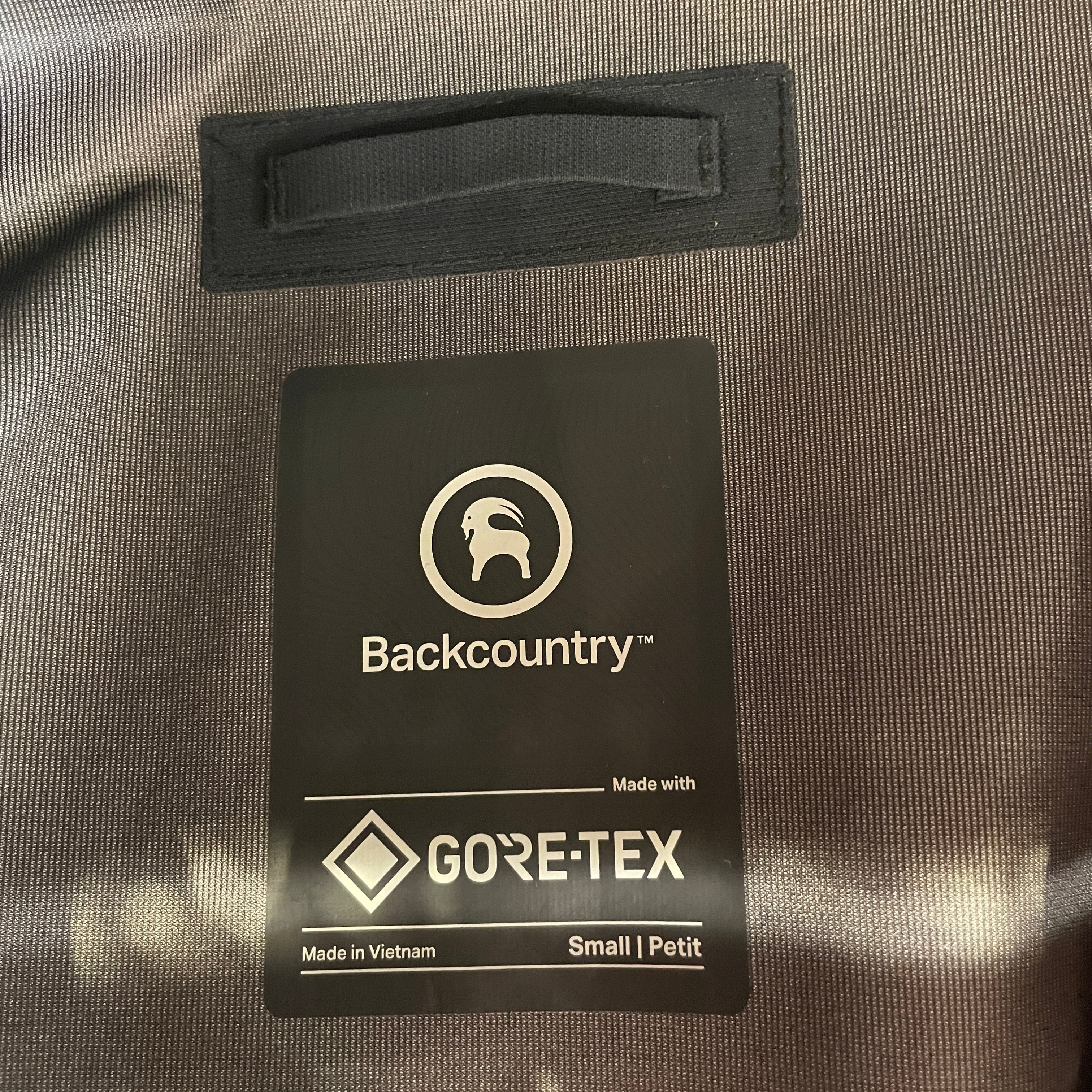 Backcountry/Jacket/S/Polyester/GRY/Goretex Cottonwoods Jacket view 3