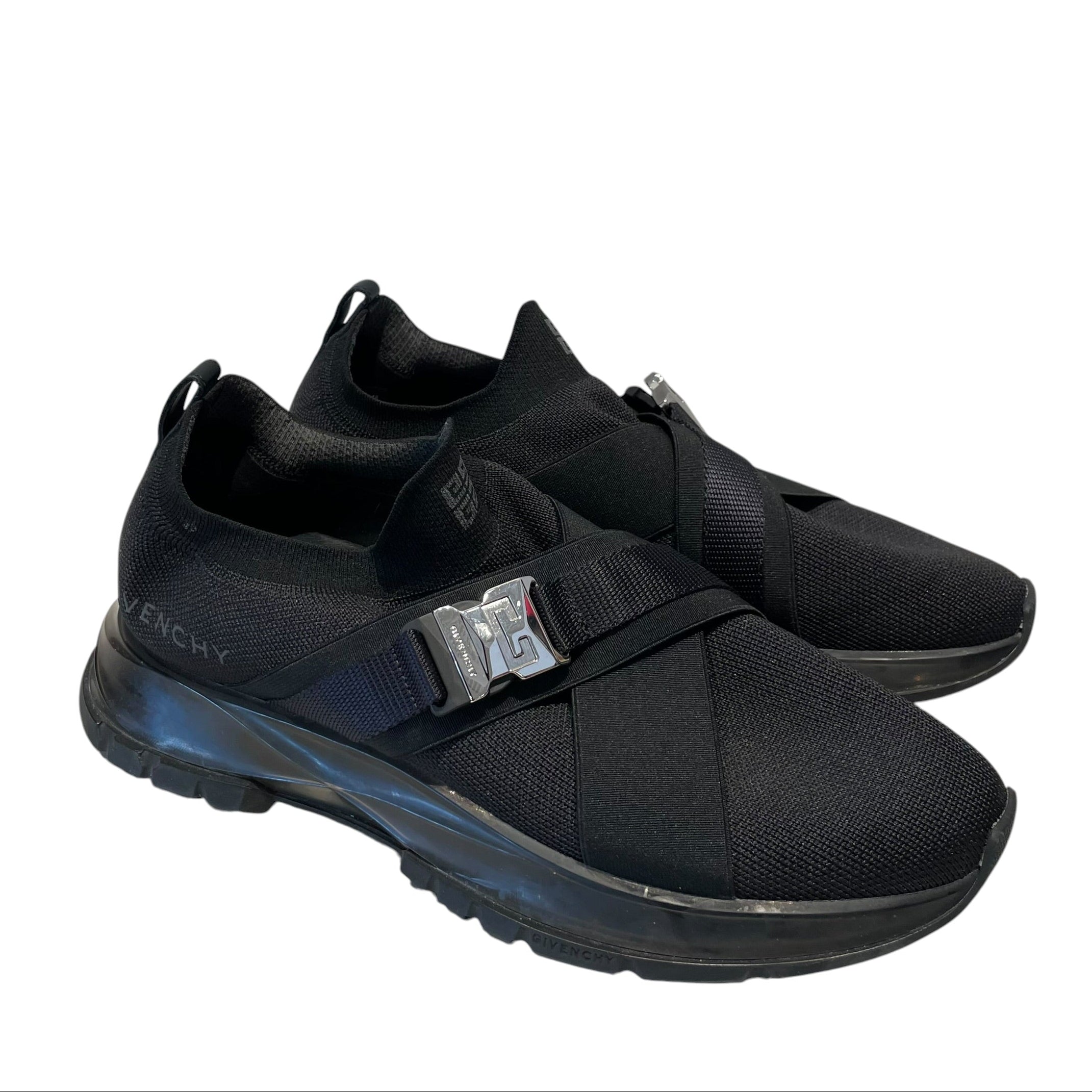 GIVENCHY/Low-Sneakers/US 9/Cotton/BLK/spectre runnig sneaker view 1