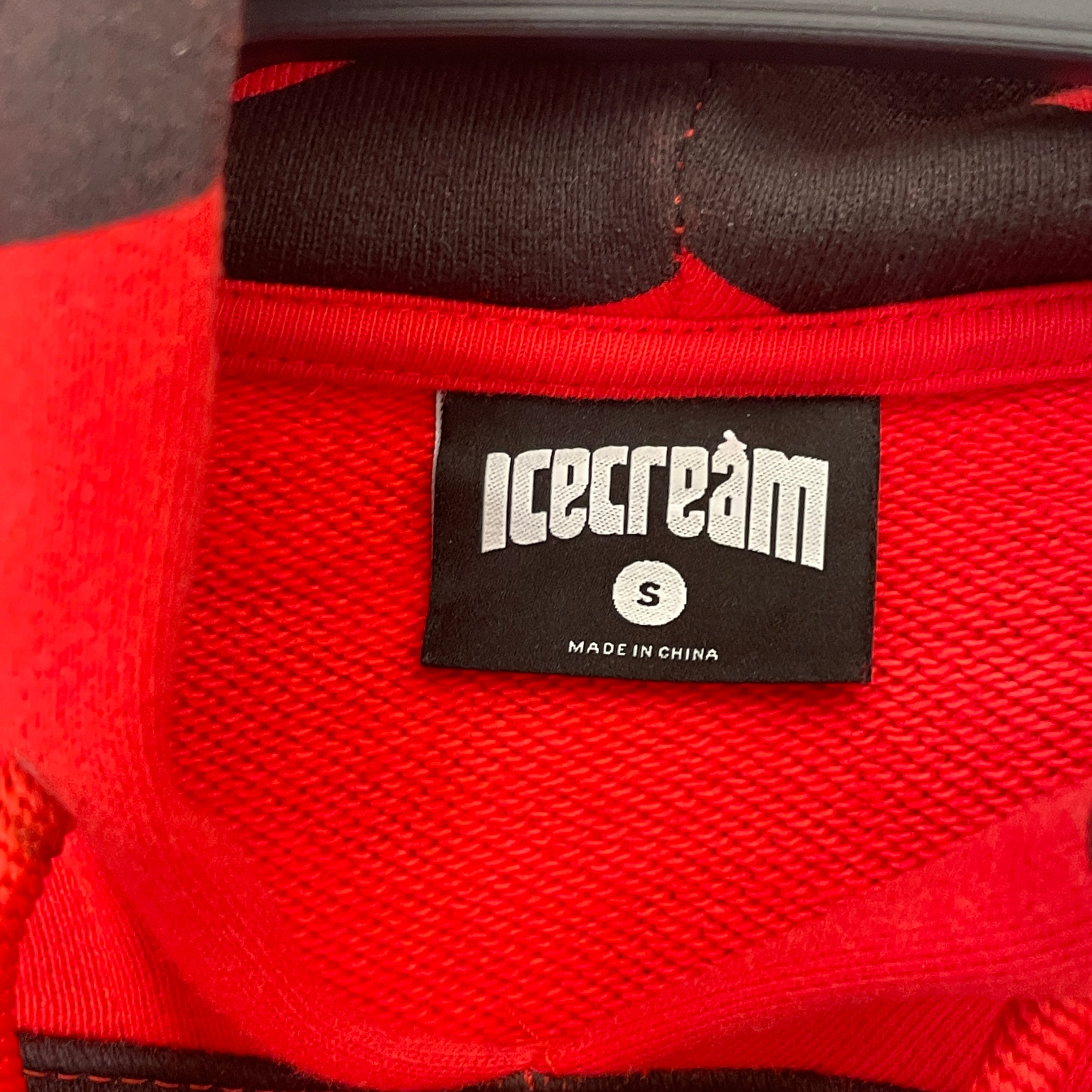 ICE CREAM/Hoodie/S/Cotton/RED/Patches view 3