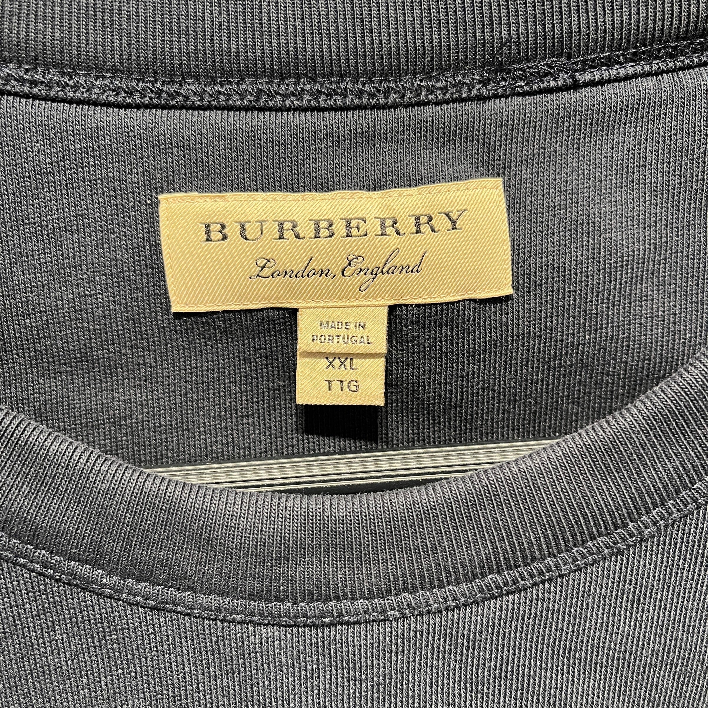 BURBERRY LONDON/Sweatshirt/XXL/Graphic/Cotton/NVY/RENSHAW EMBROIDERED CREWNECK view 3