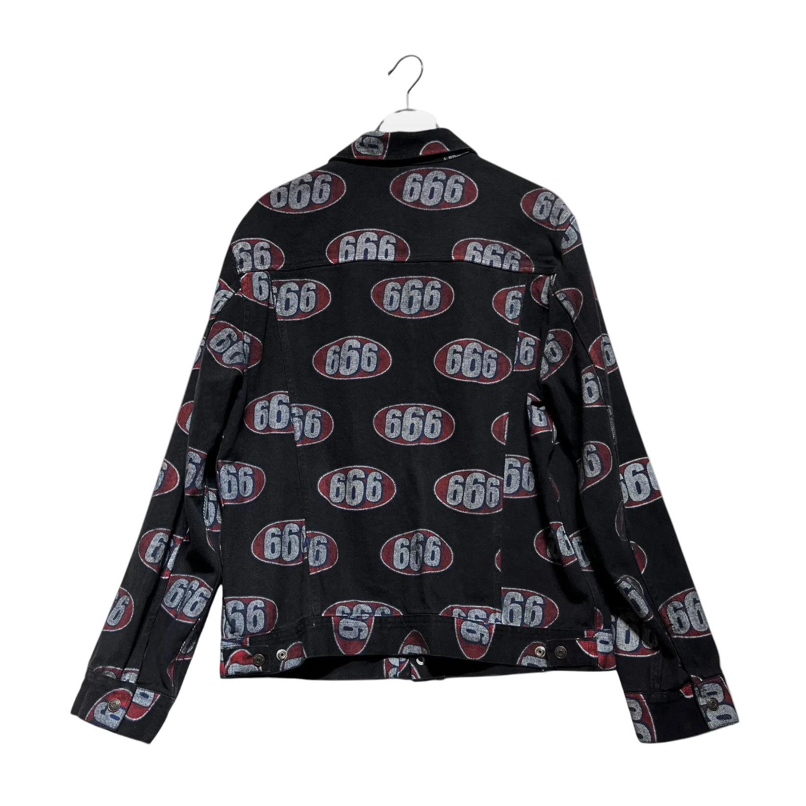 Supreme/Denim Jkt/XL/Denim/BLK/666 view 2