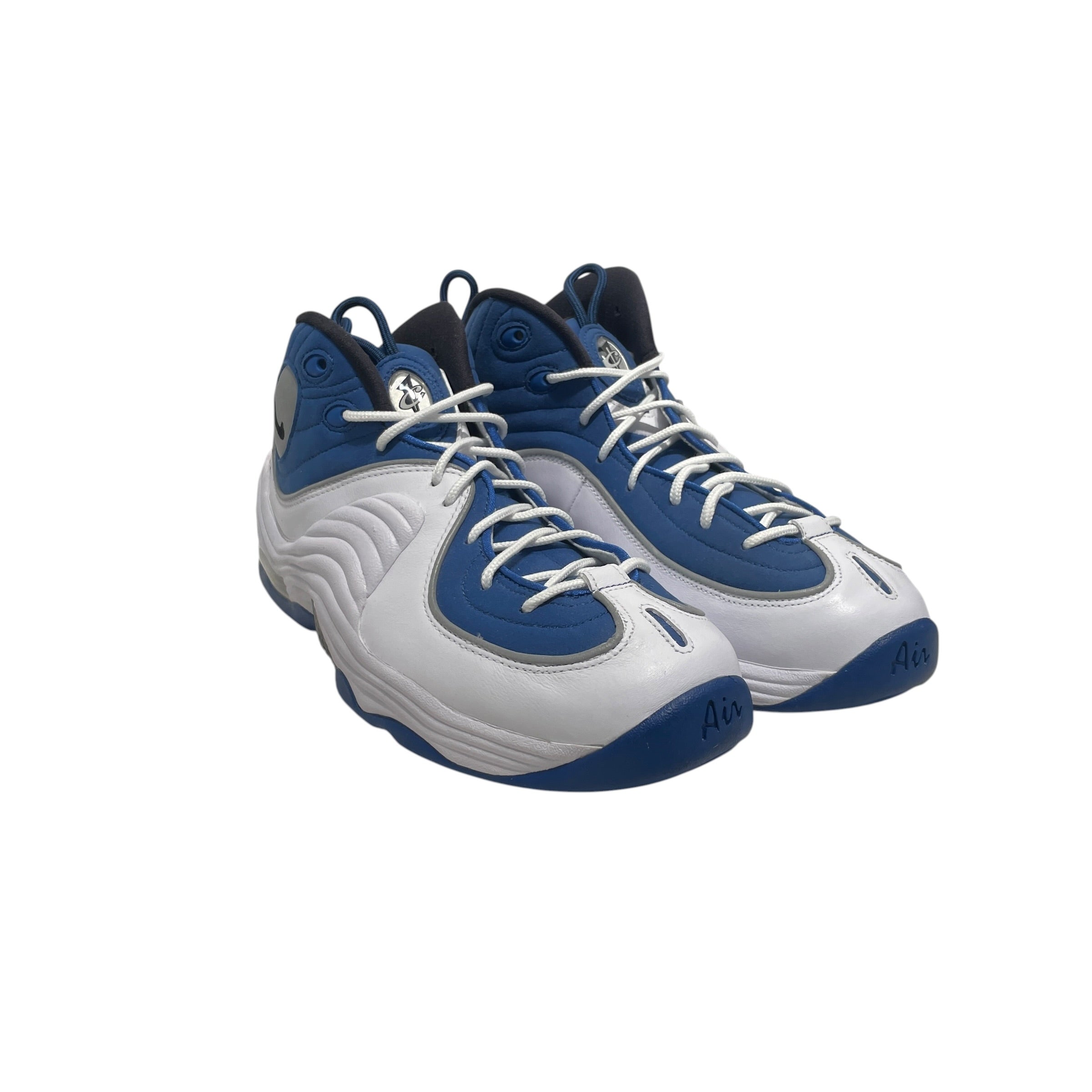 NIKE/Hi-Sneakers/US 11/Acrylic/WHT/AIR PENNY 2 view 1