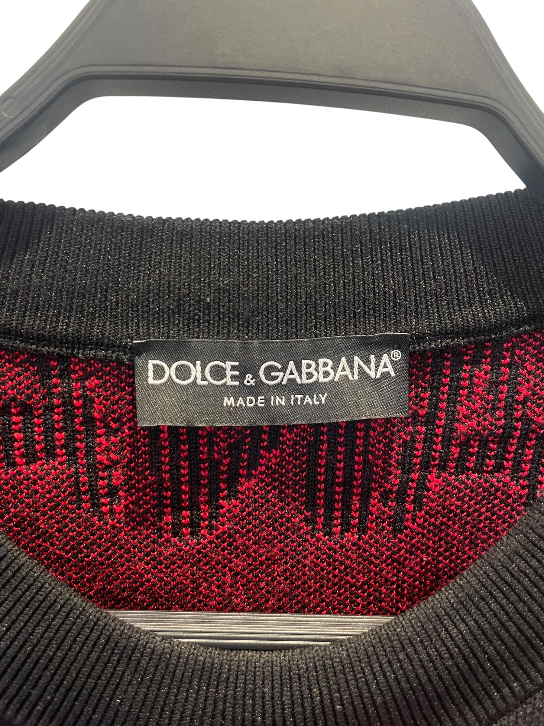 DOLCE&GABBANA/Sweater/S/BLK/Brand Logo view 3