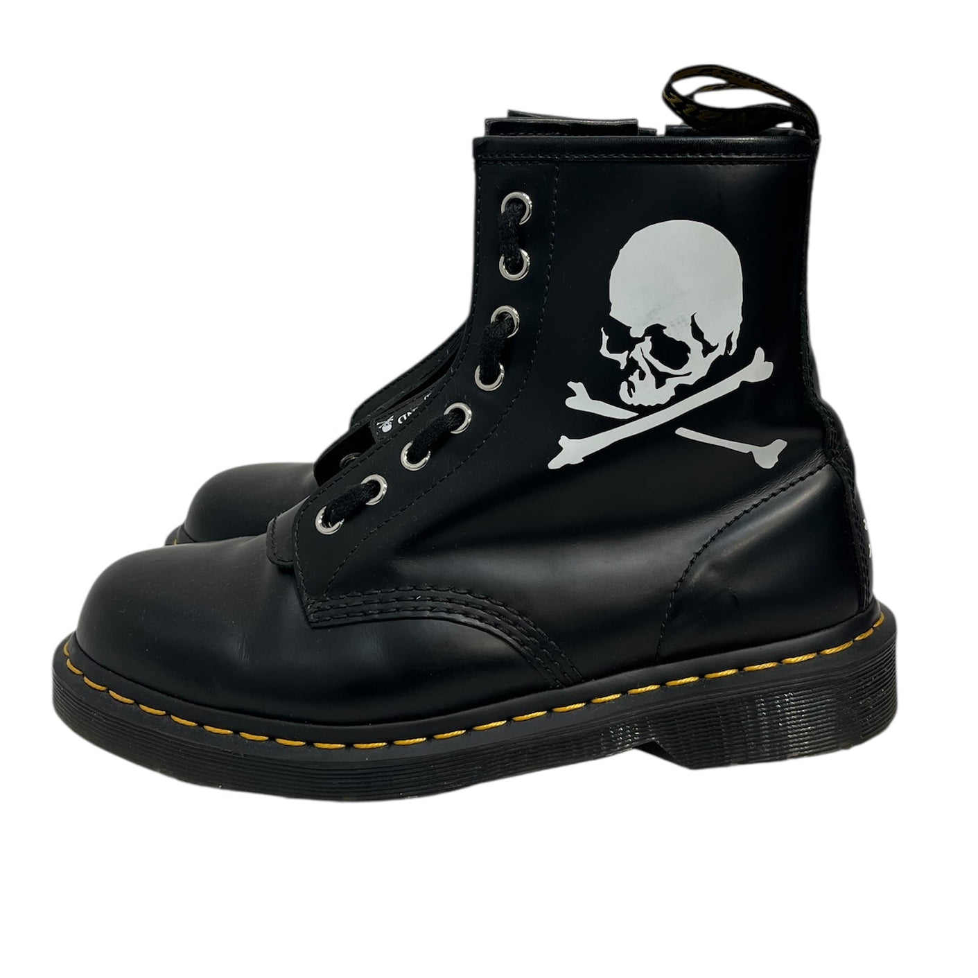 Dr.Martens/mastermind JAPAN/Boots/EU 39/Leather/BLK/COLLAB ZIPPER BOOTS view 2