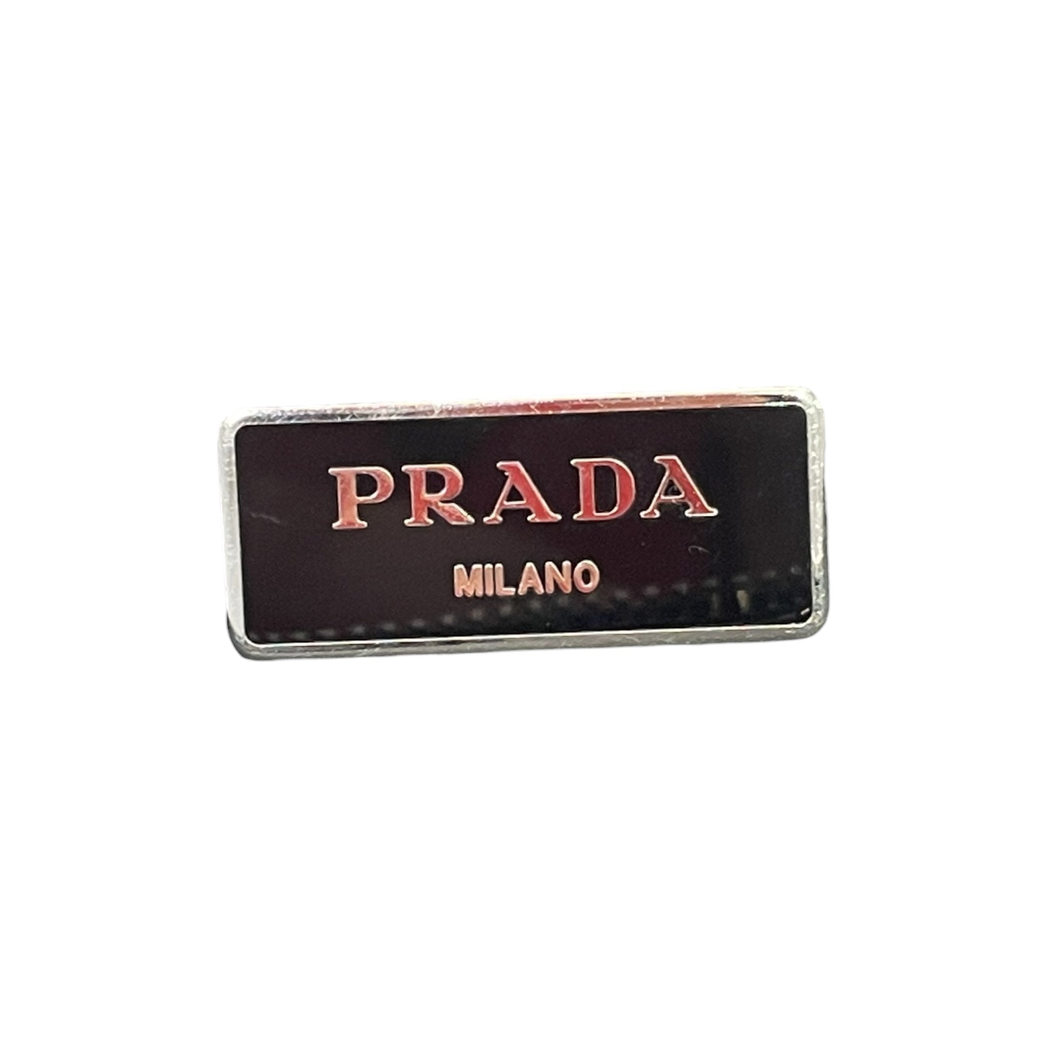 PRADA/Cross Body Bag/Leather/BLK/CANAPA CITY STITCH/BEIGE view 5