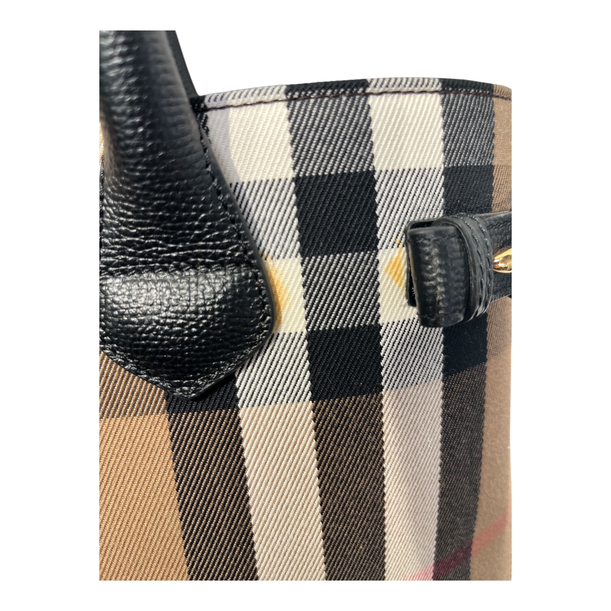 BURBERRY/Bag/Plaid/Leather/KHK/ITE11SIG view 7