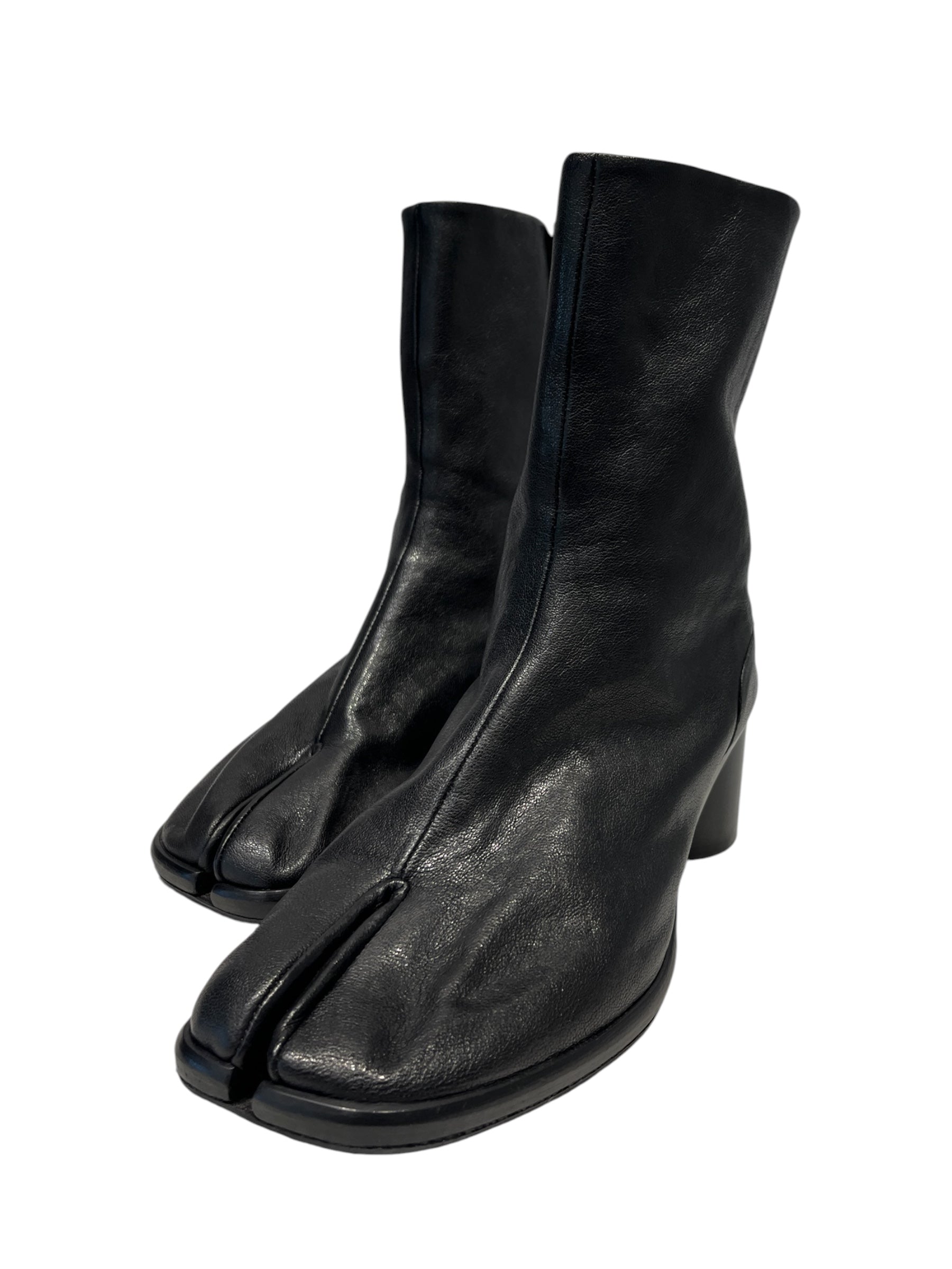 Maison Margiela/Boots/US 7.5/Leather/BLK/60MM TABI BOOT view 6