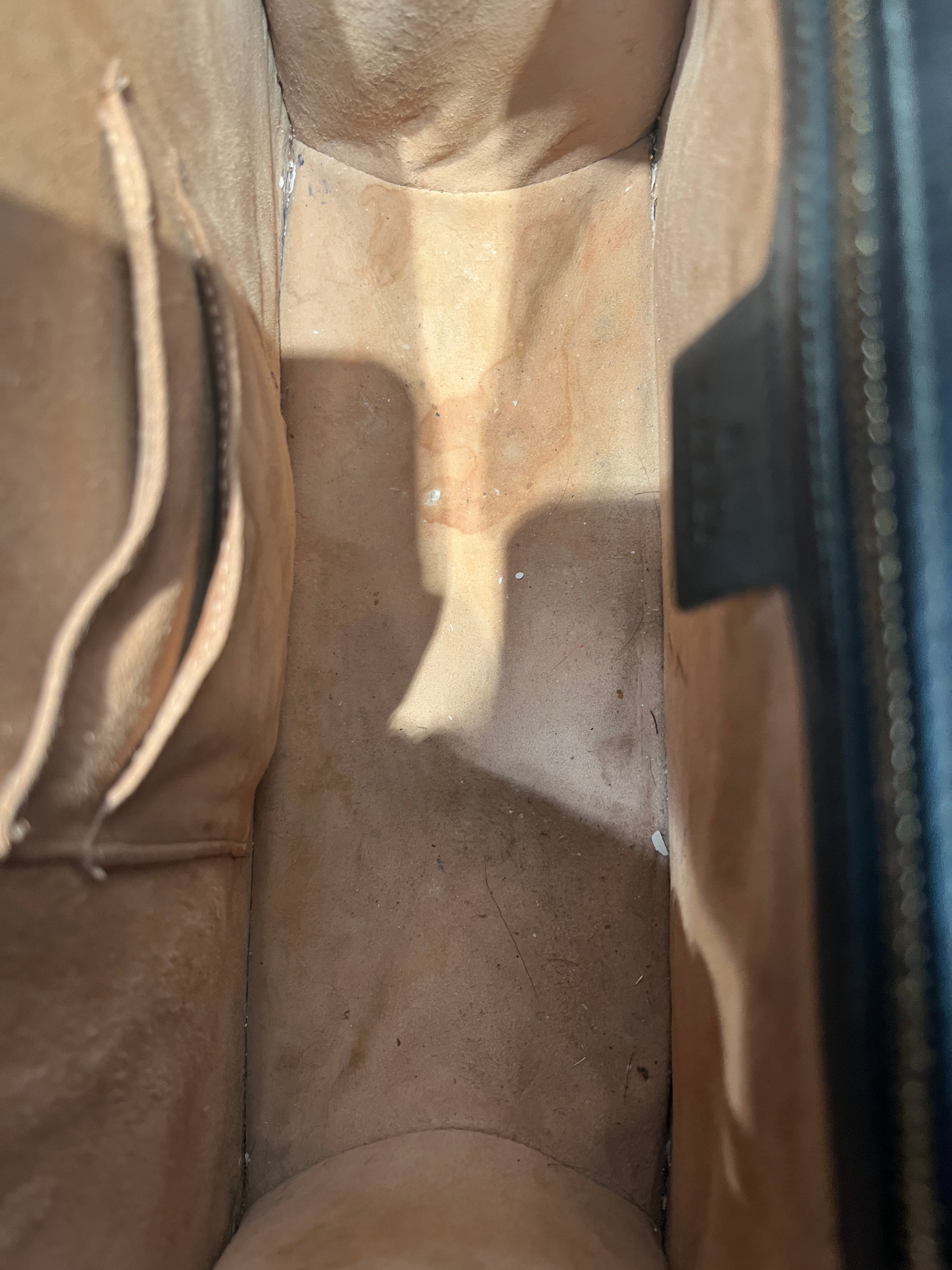 GUCCI/Tote Bag/Leather/BLK/FLAMES view 4
