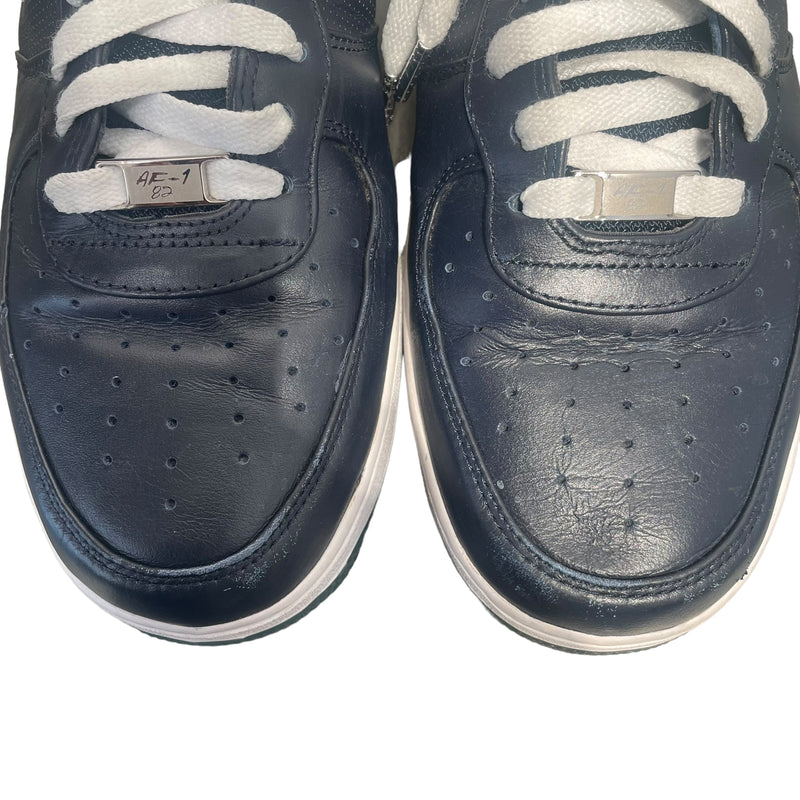 NIKE/FUTURA/Hi-Sneakers/US 12/Leather/NVY/AIR FORCE 1 HI 2010