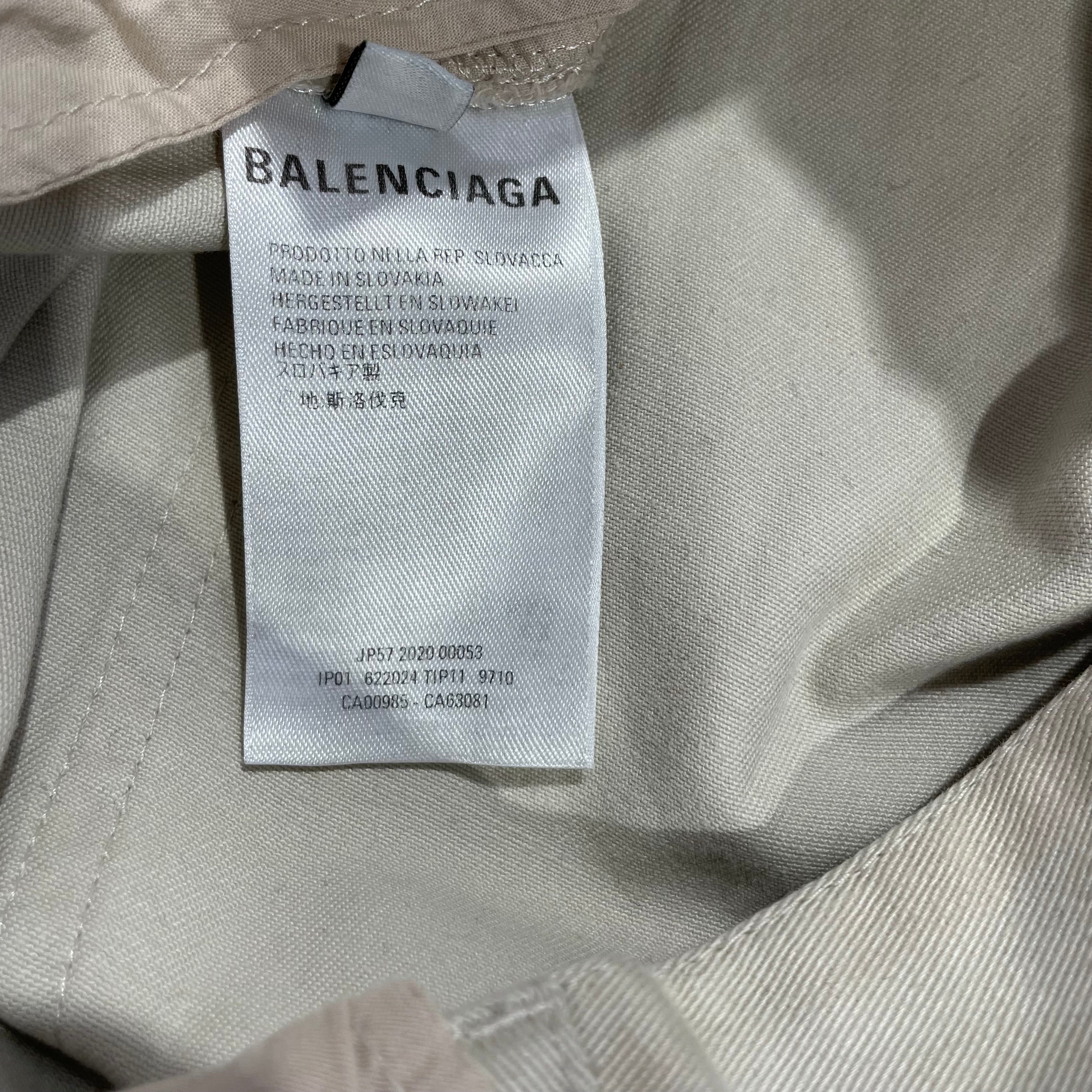 BALENCIAGA/Cargo Pants/M/Cotton/BEG/large cargo pants view 5
