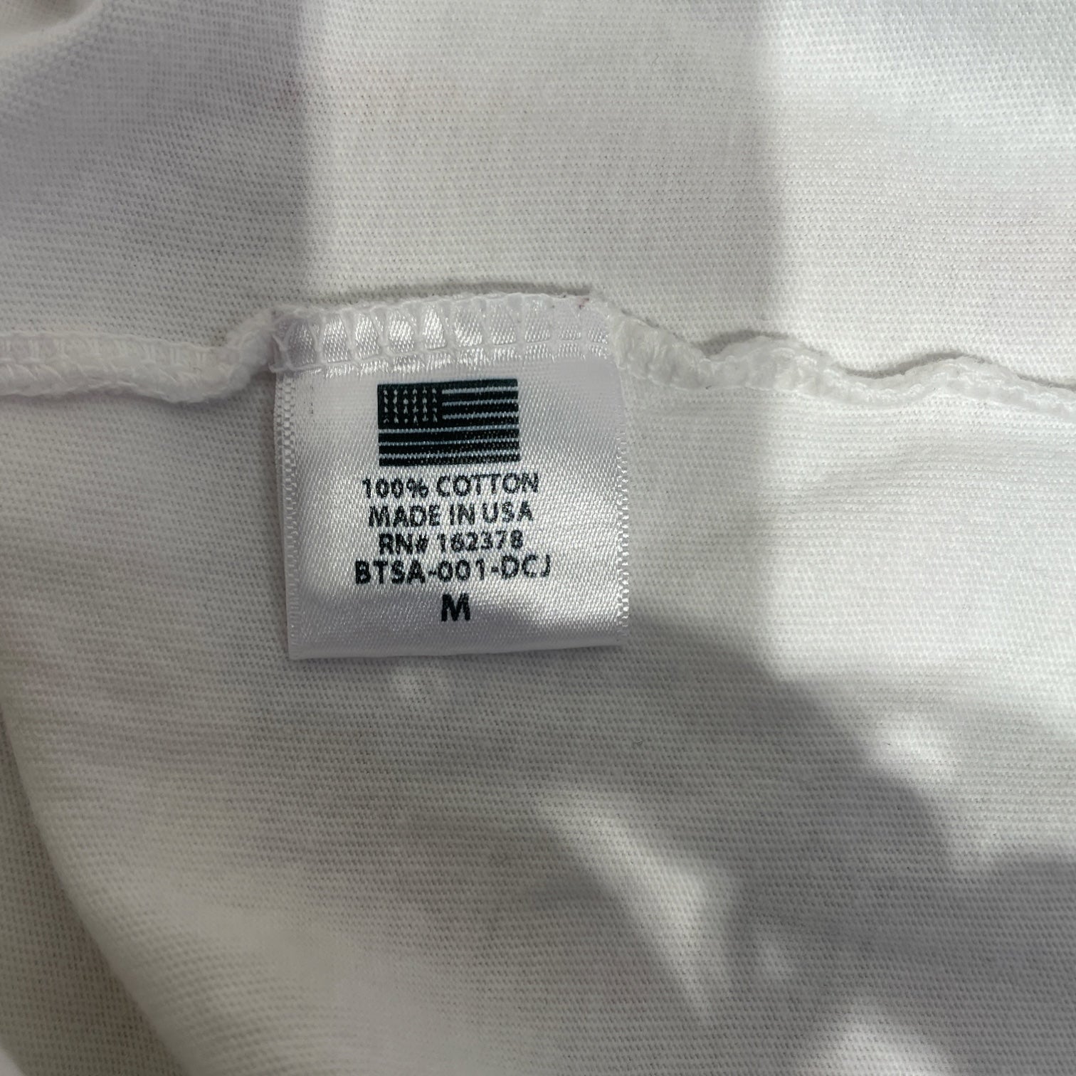 DENIM TEARS/T-Shirt/M/Cotton/WHT/JESUS TEE view 4