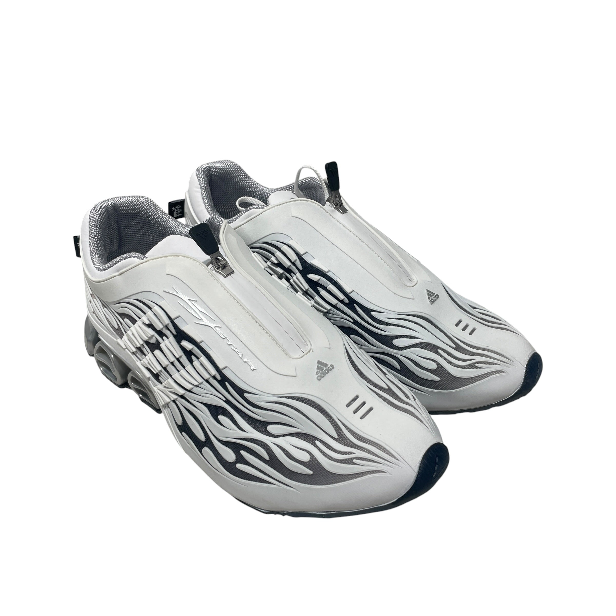 adidas/HELLSTAR/Low-Sneakers/US 11.5/Acrylic/WHT/MEGARIDE view 1