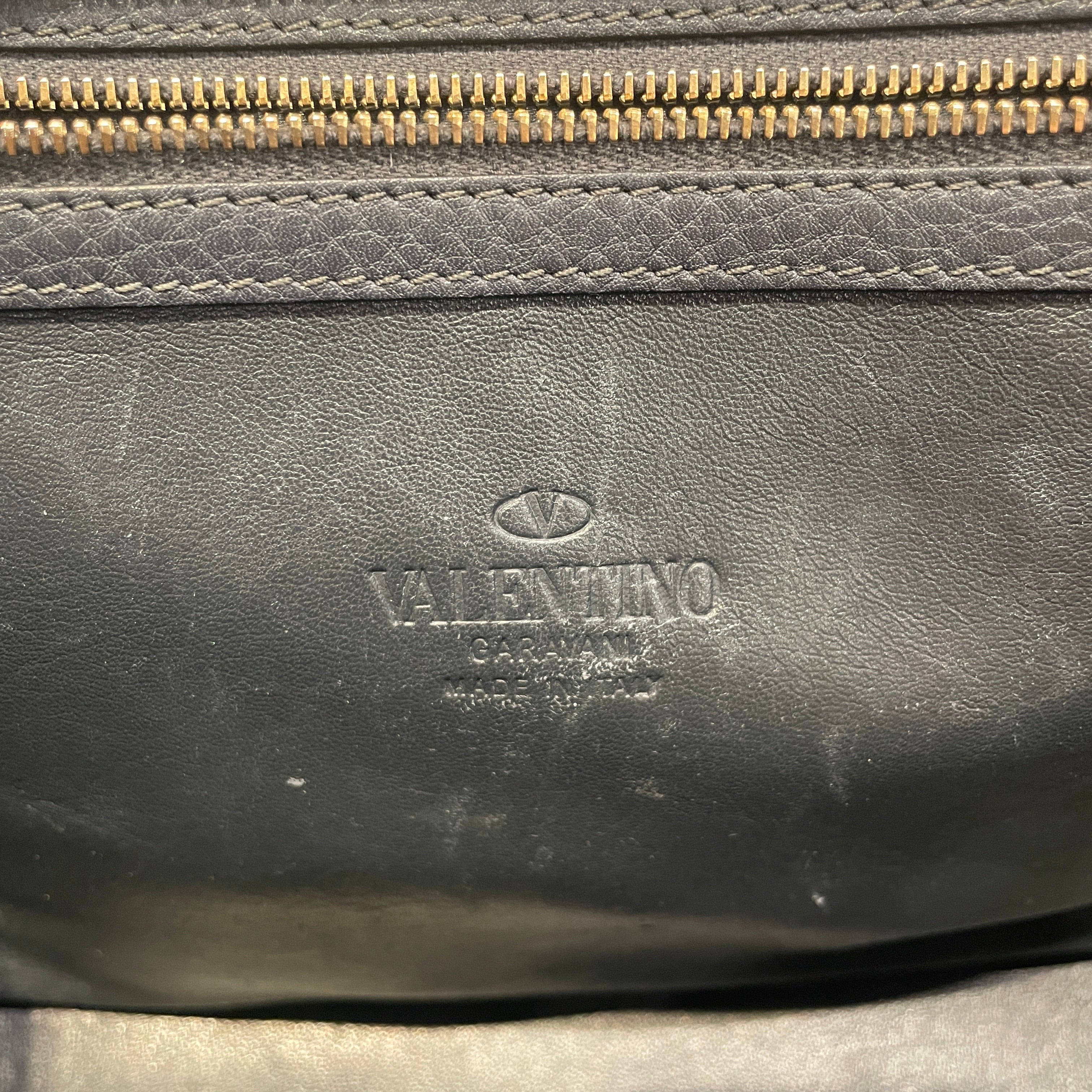 VALENTINO GARAVANI/Tote Bag/Leather/BLK/ view 5