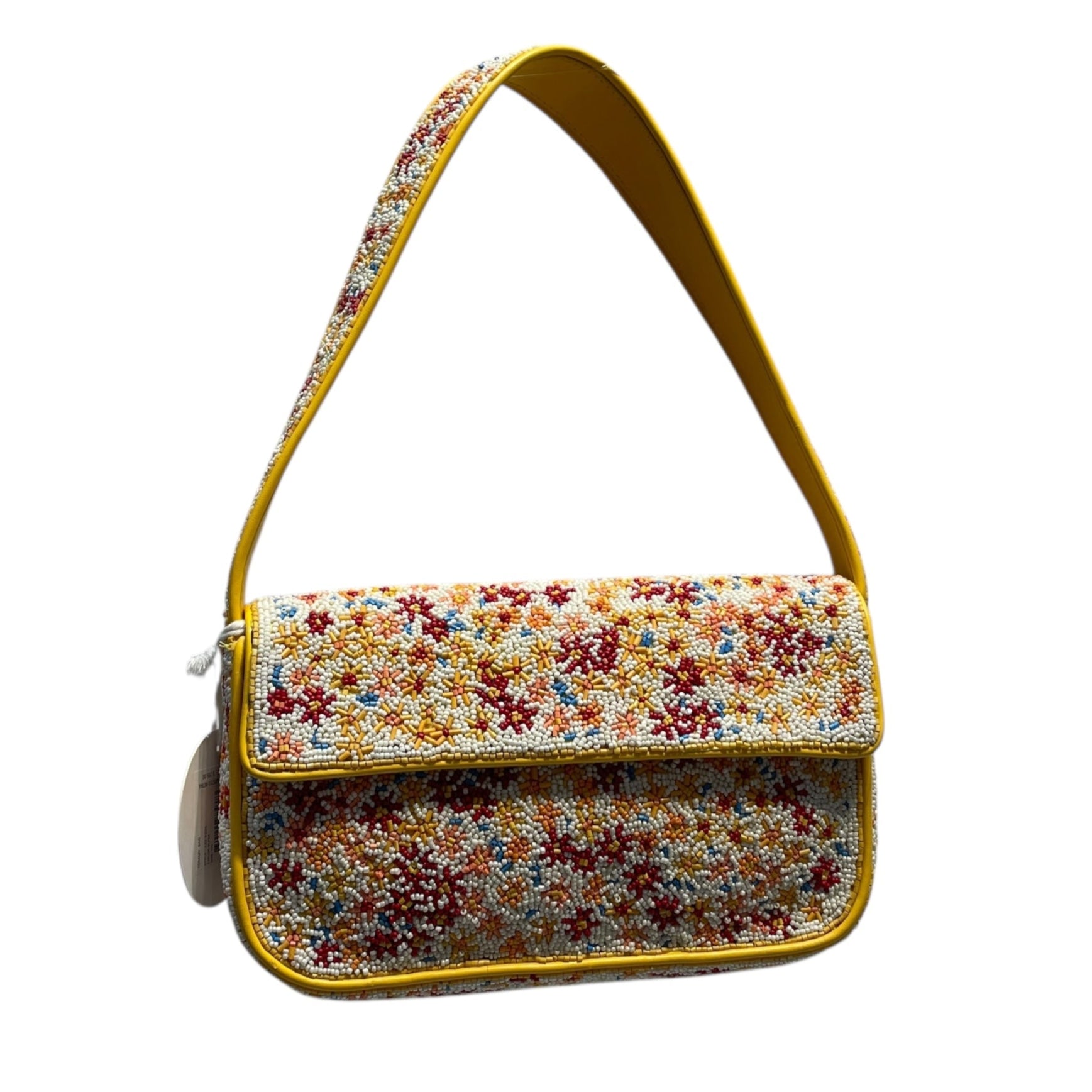 STAUD/Hand Bag/OS/Polyester/YEL/Yellow&Red Tommy Hand Bag view 1
