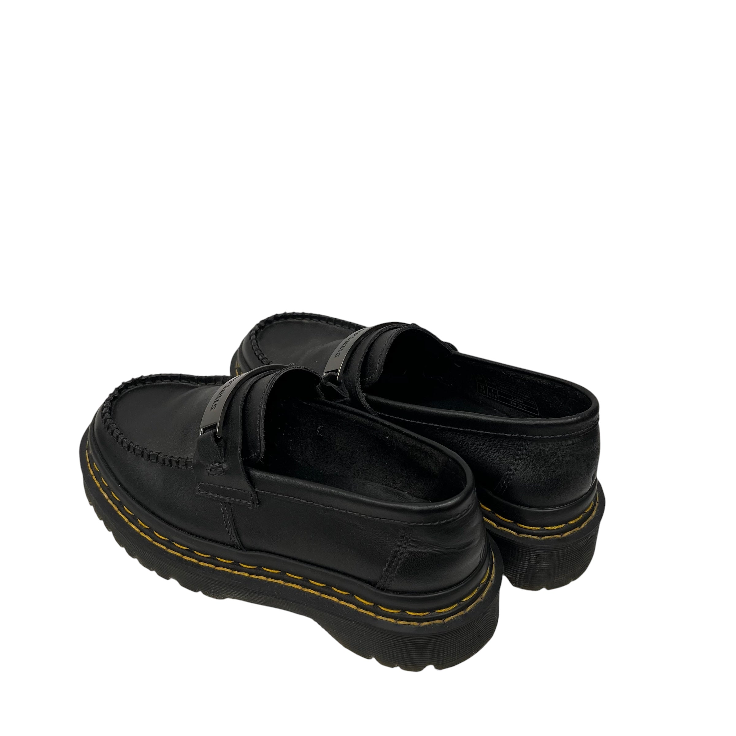Dr.Martens/Loafers/US 7/Leather/BLK/ view 2