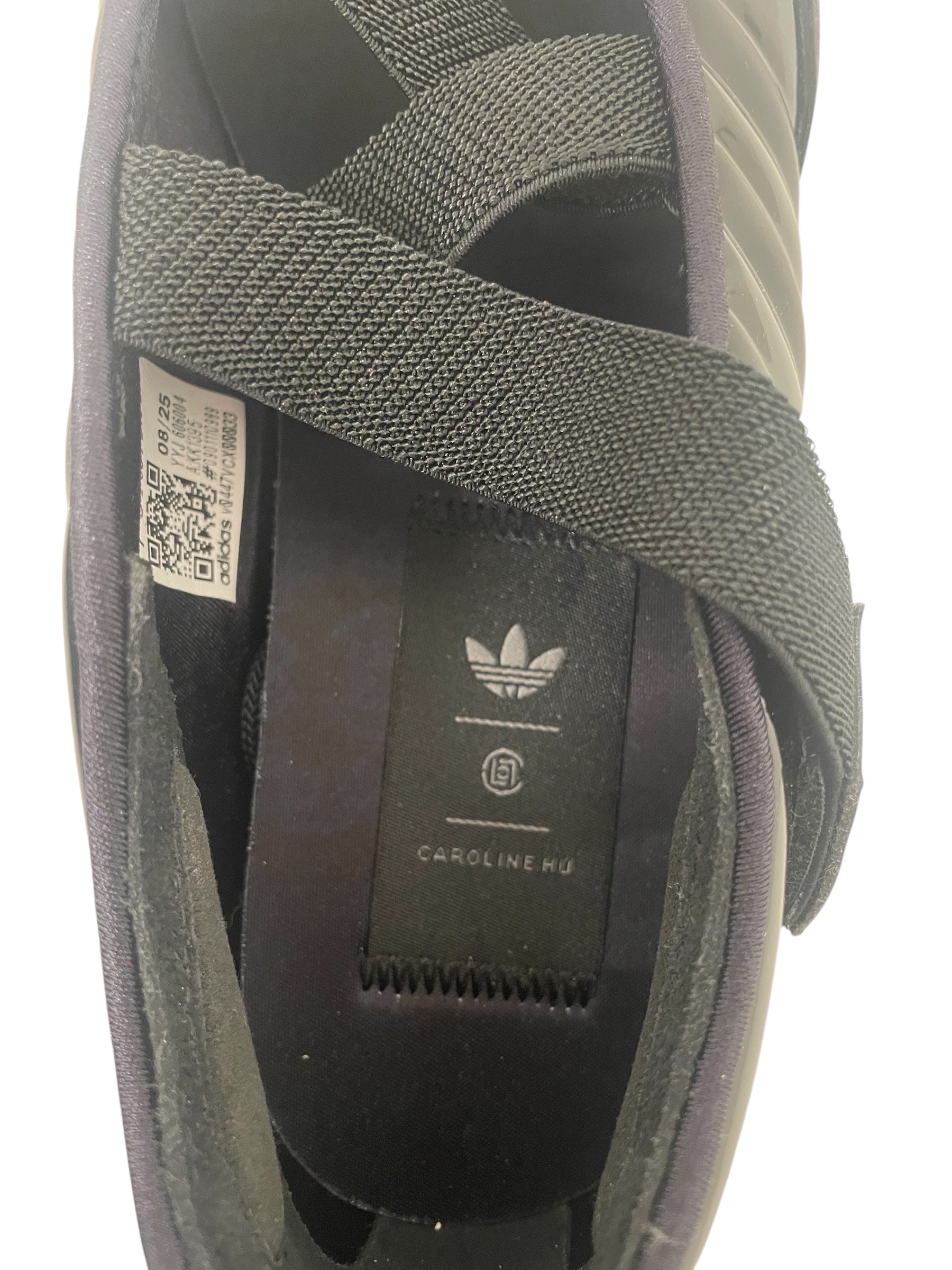 adidas/CLOT(CLOTAPPAREL)/Low-Sneakers/US 7/Stripe/Leather/BLK/Slip-on/TAEKWONDO BY CH X EDC view 6