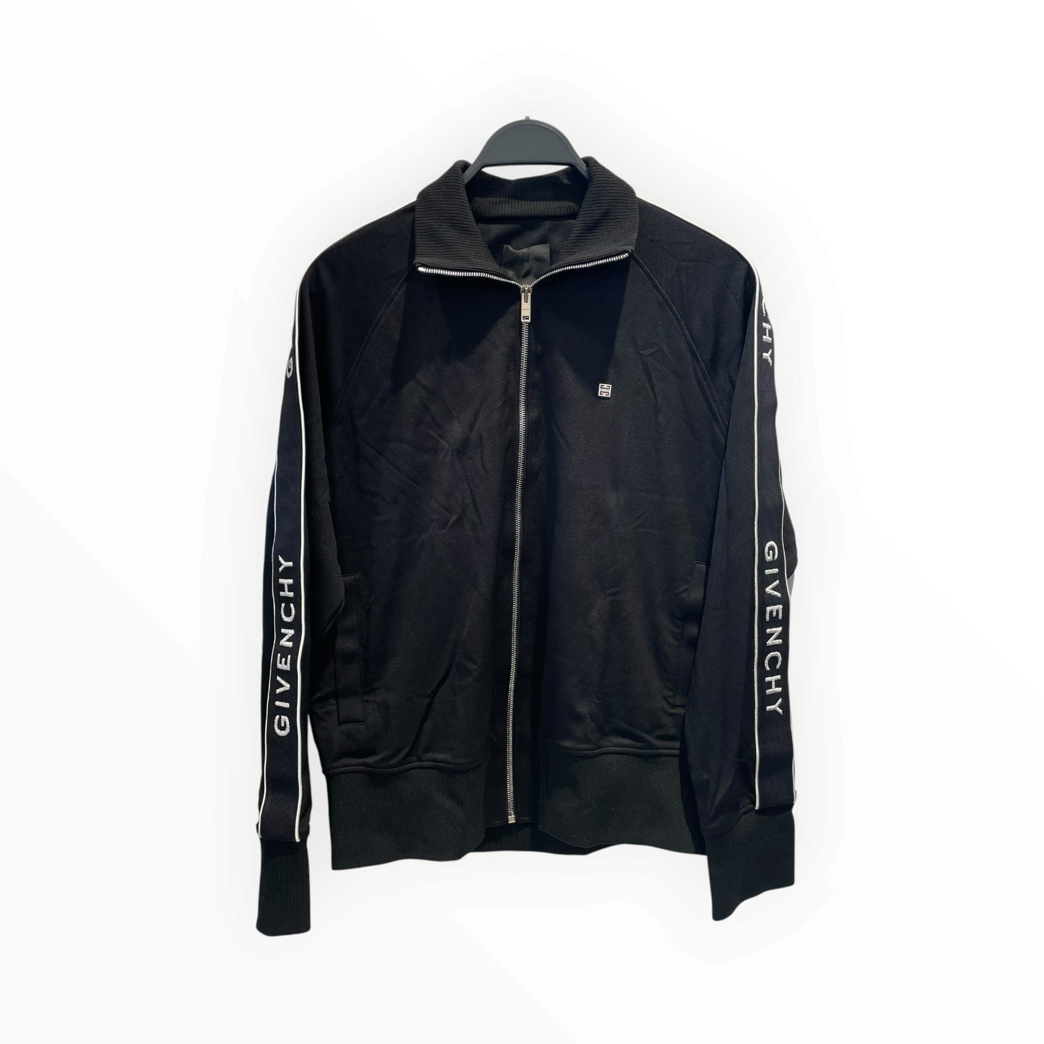 GIVENCHY/Windbreaker/XS/Polyester/BLK/TRACK JACKET view 1