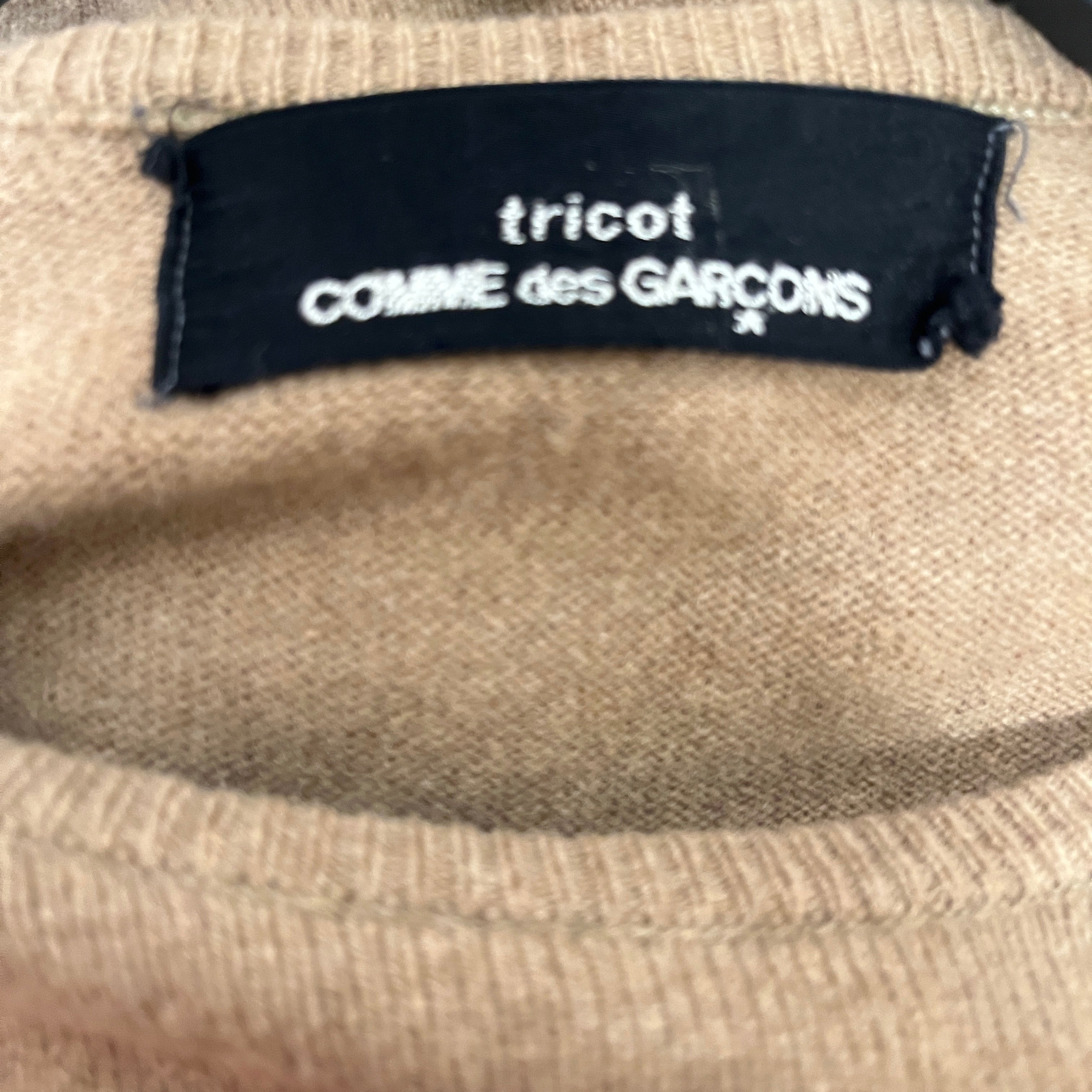 tricot COMME des GARCONS/LS T-Shirt/S/Wool/CML/WOOL LOGN SLEEVE view 4