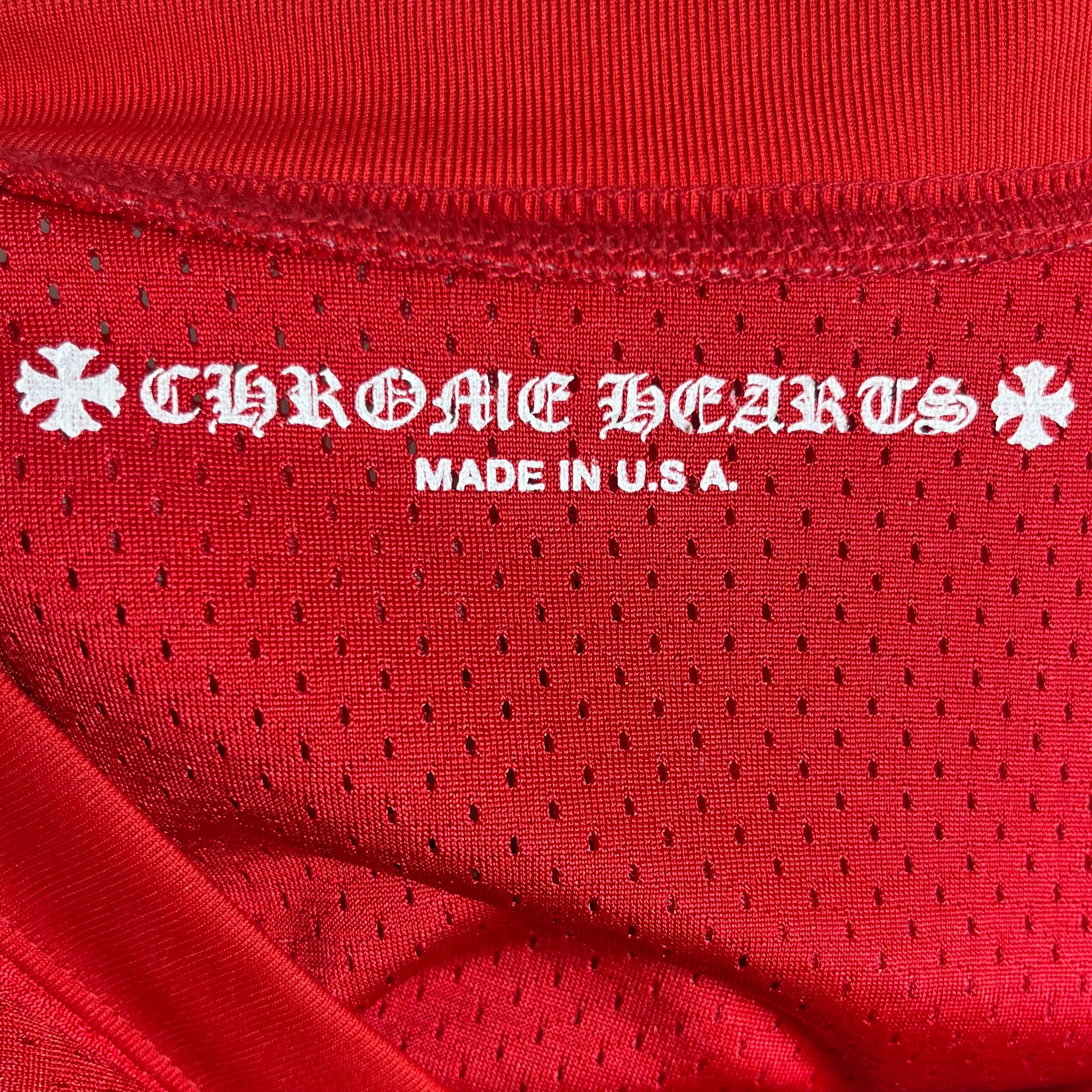 CHROME HEARTS/3|4S Cut & Sew/L/Cotton/RED/matty boy view 3