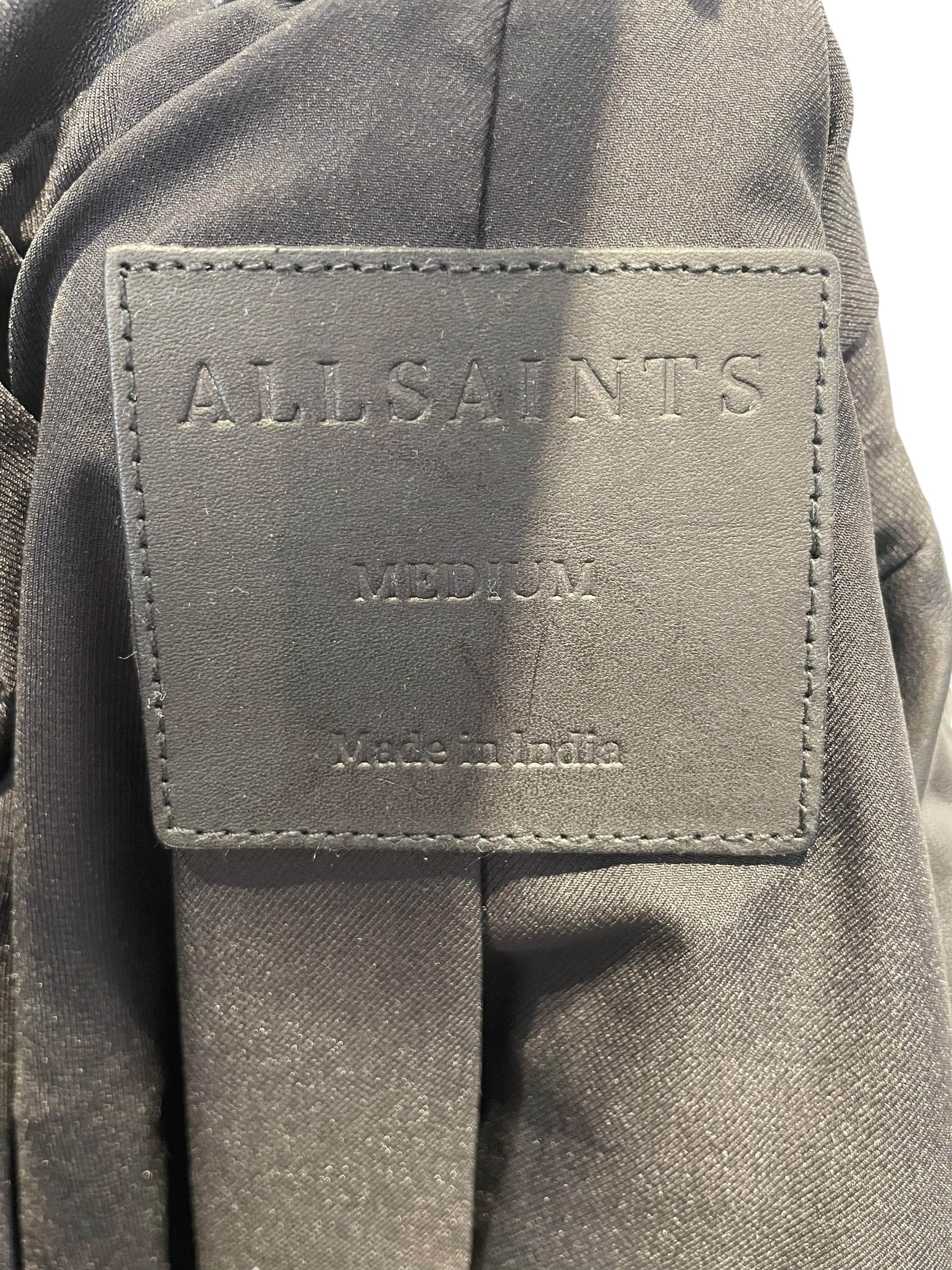 ALLSAINTS/Leather Jkt/M/Lambskin/BLK/Ripley Jacket view 3