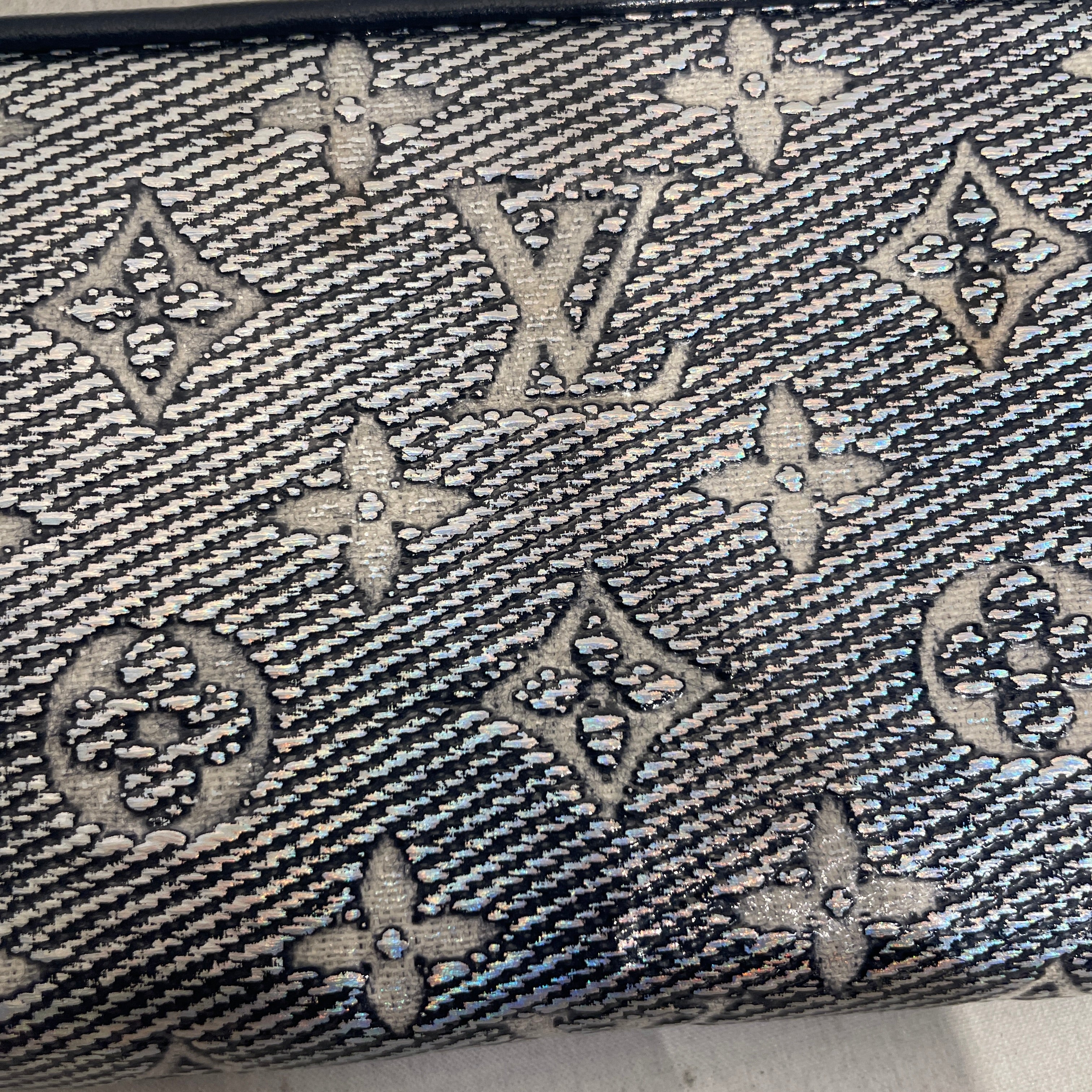 LOUIS VUITTON/Long Wallet/Monogram/Leather/BLU/L's/monoglam view 5