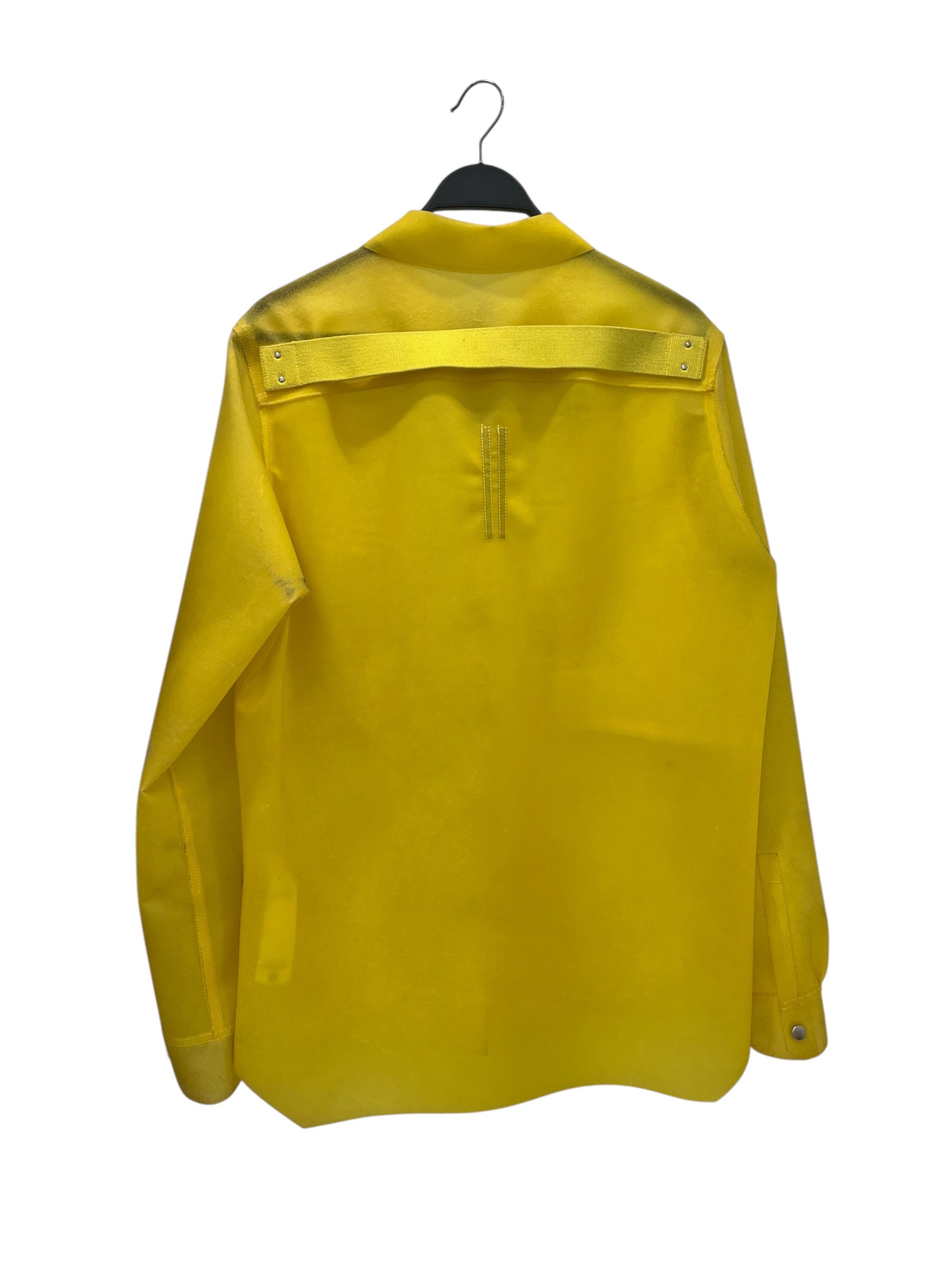 Rick Owens/Leather Jkt/40/Leather/YEL/TRANSLUCENT YELLOW EDFU S/S23 view 2