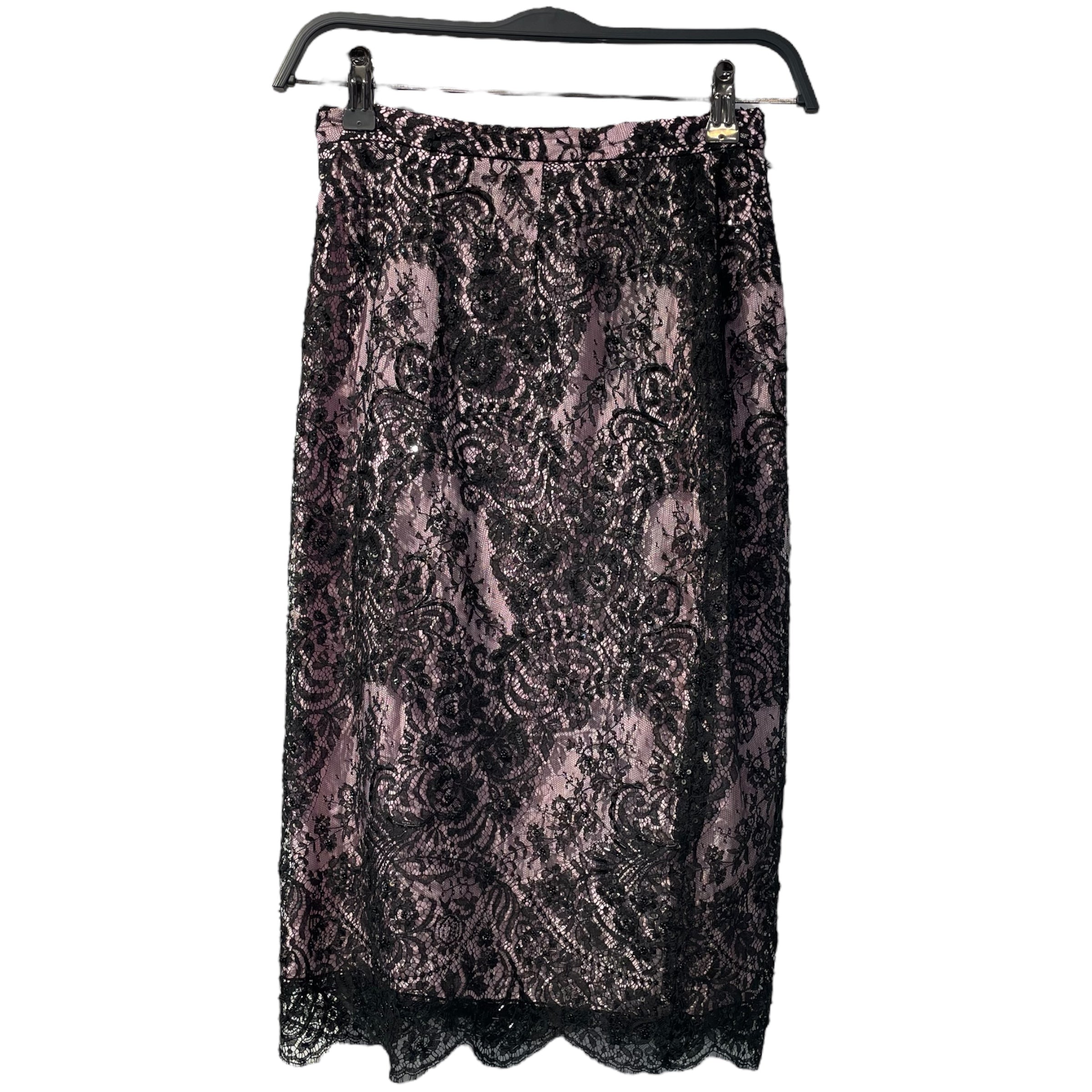 BARNEY CHENG/Skirt/36/Floral Pattern/Polyester/PNK/BARNEY CHENG FLORAL DRESS view 1