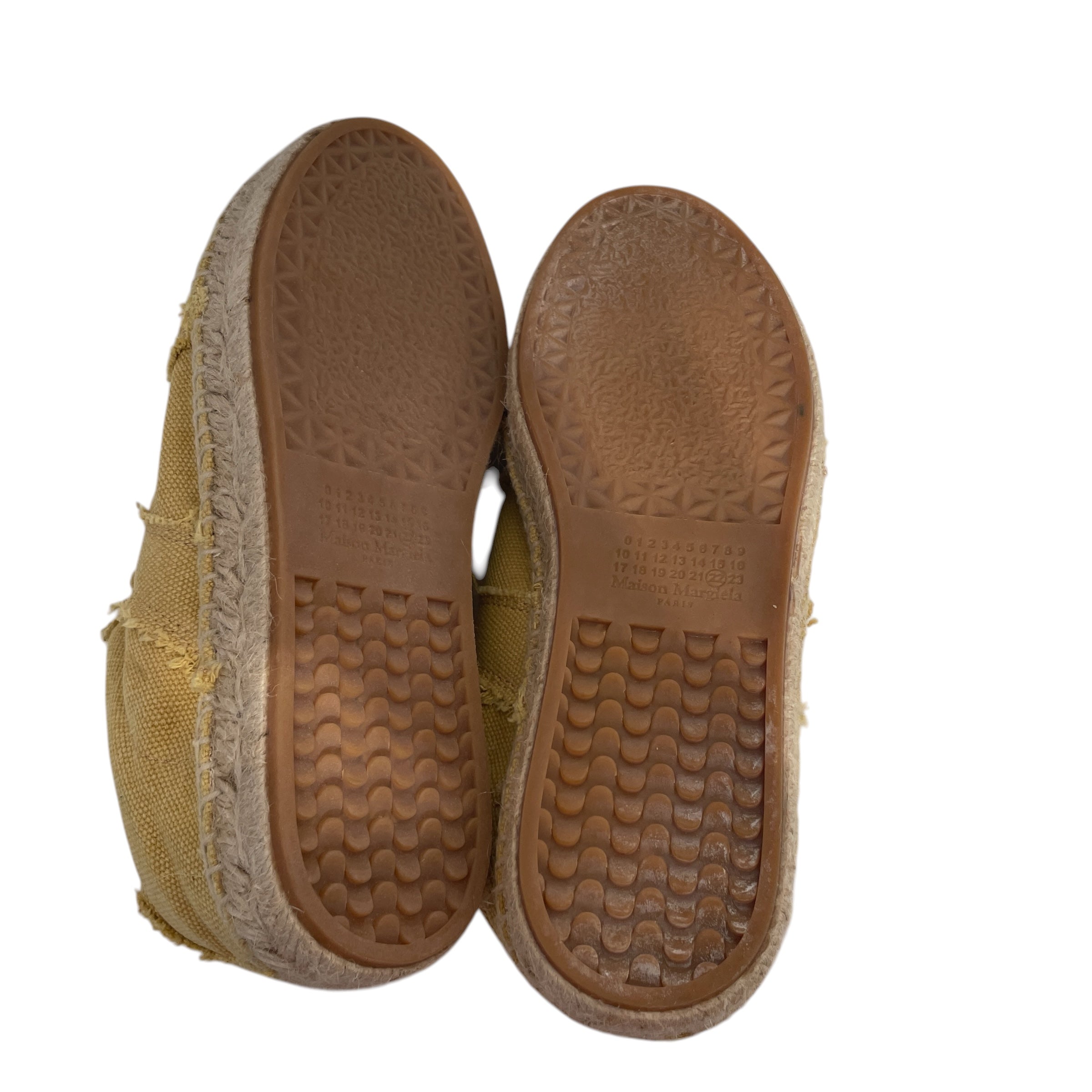 Maison Margiela/Espadrilles/EU 36/Cotton/YEL/replica espadrilles view 3