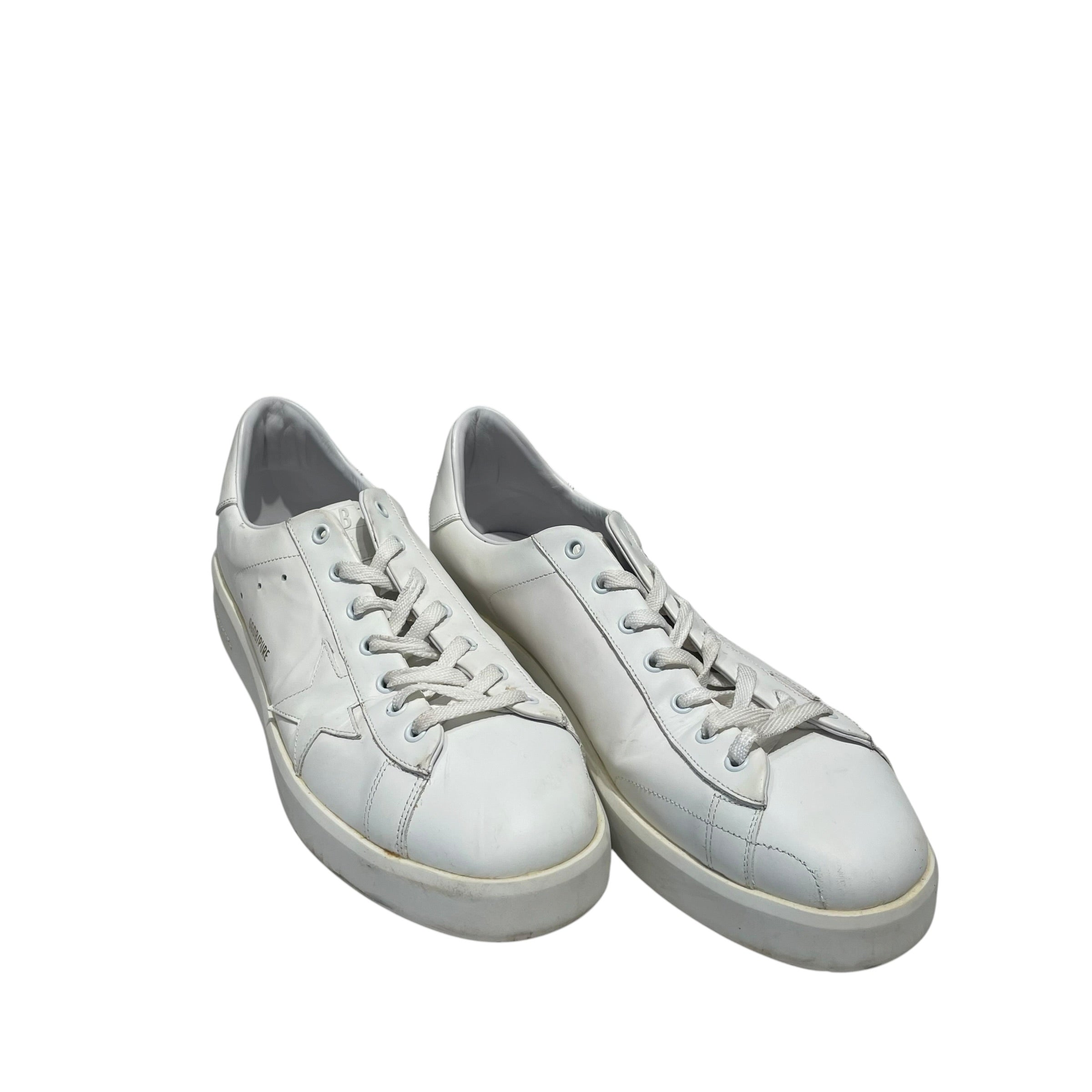 GOLDEN GOOSE/Low-Sneakers/EU 47/Leather/WHT/Pure-Star view 1