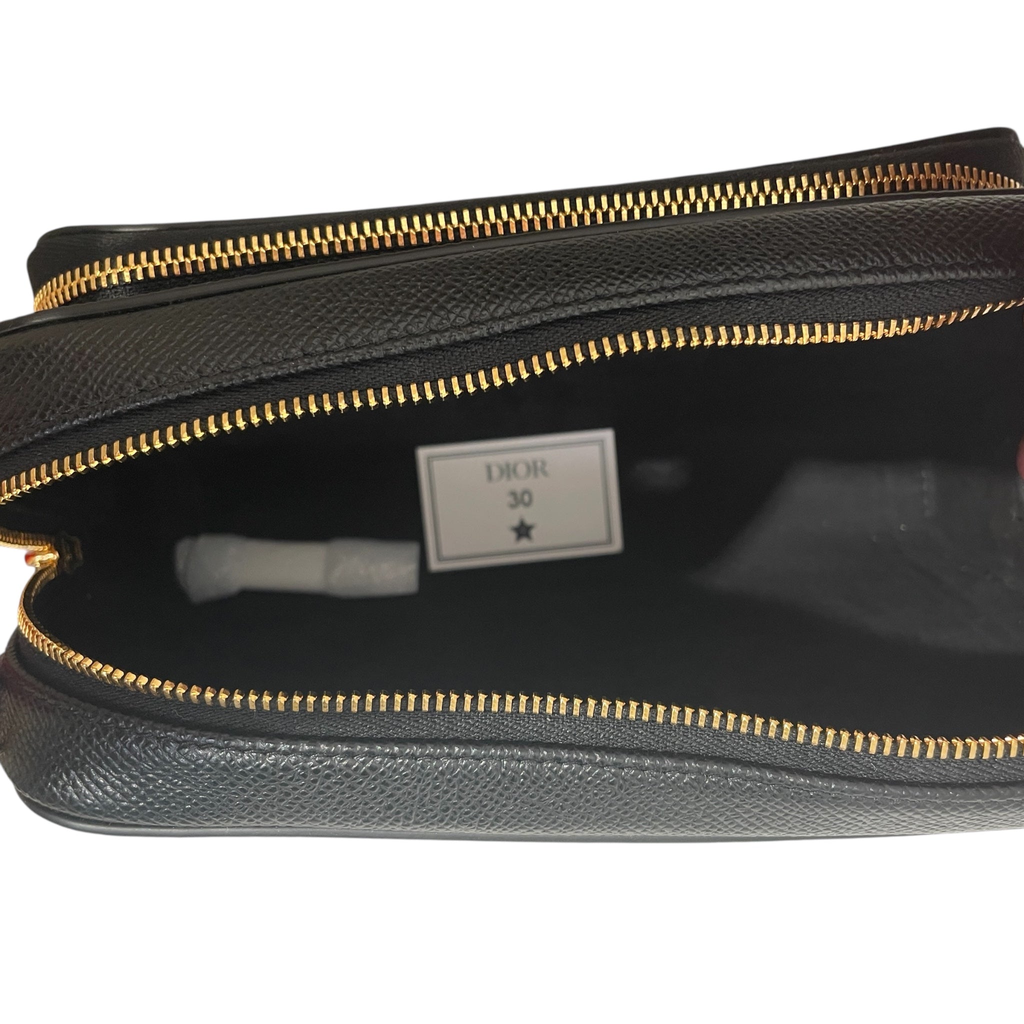 Christian Dior/Cross Body Bag/Leather/NVY/DIOR SHOULDER BAG view 5