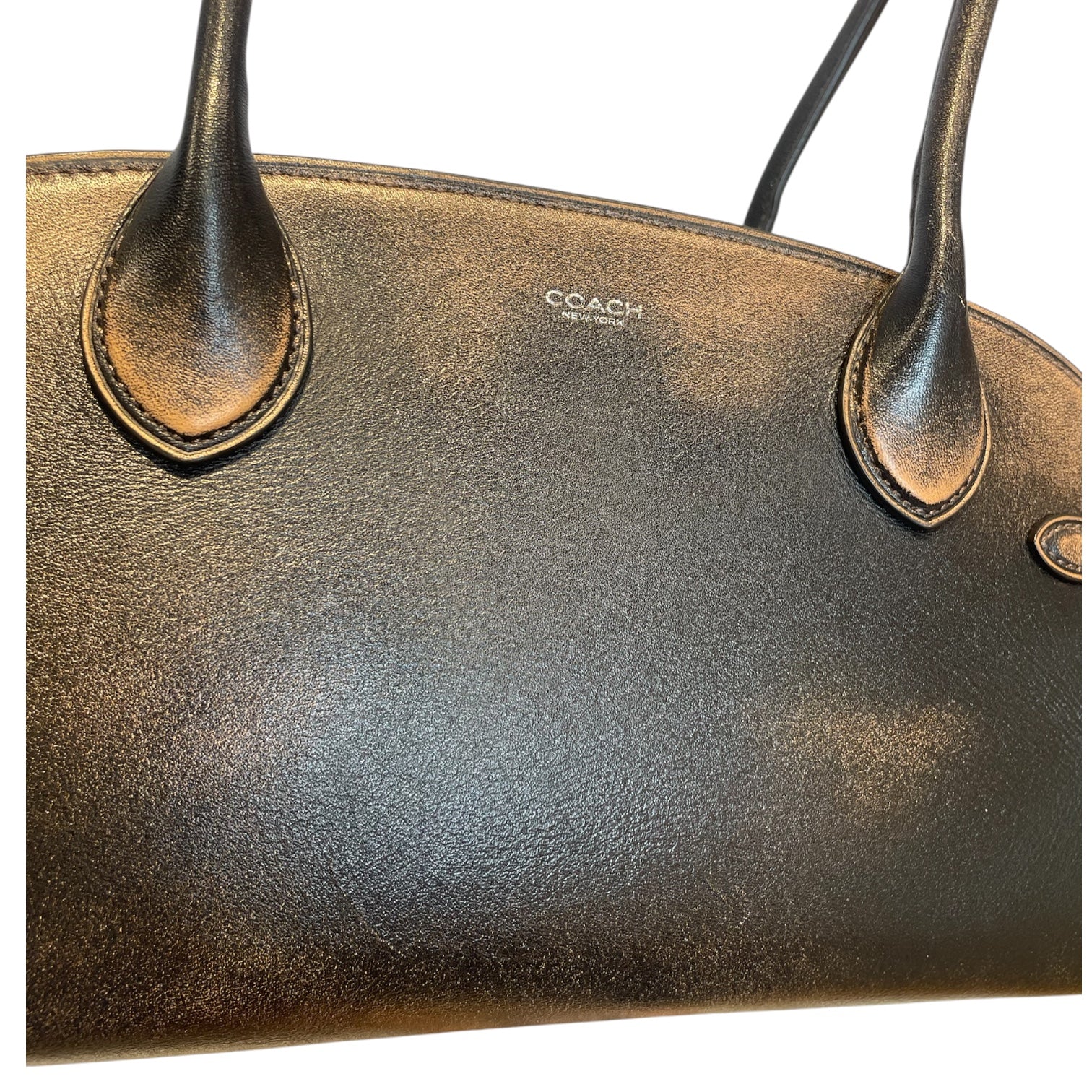 COACH/Hand Bag/Leather/BRW/EMPIRE CARRYALL/LONG view 4