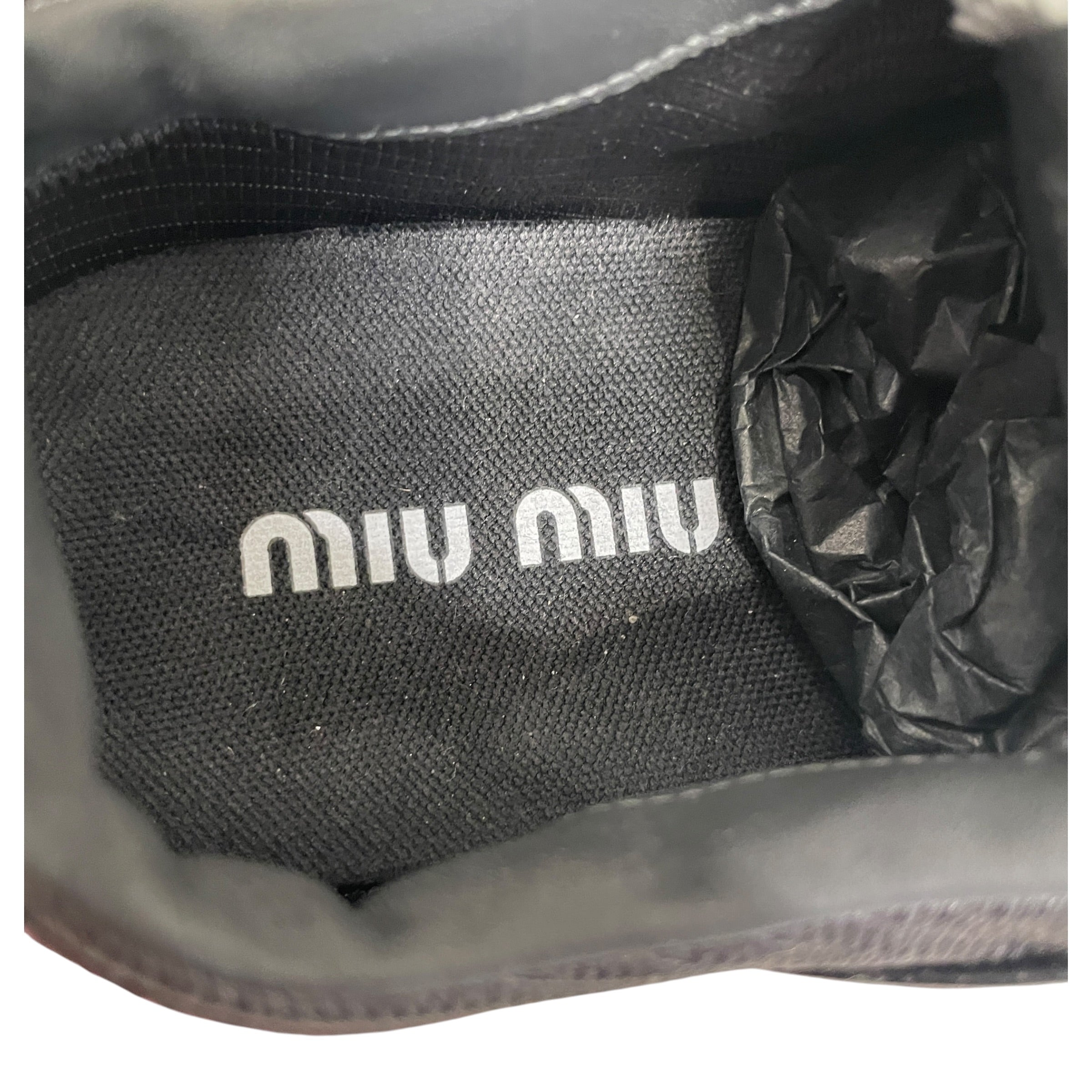 MIU MIU/Low-Sneakers/EU 40/Animal Pattern/Polyester/MLT/PRPL/BLU PYTHON ACCENTS view 4