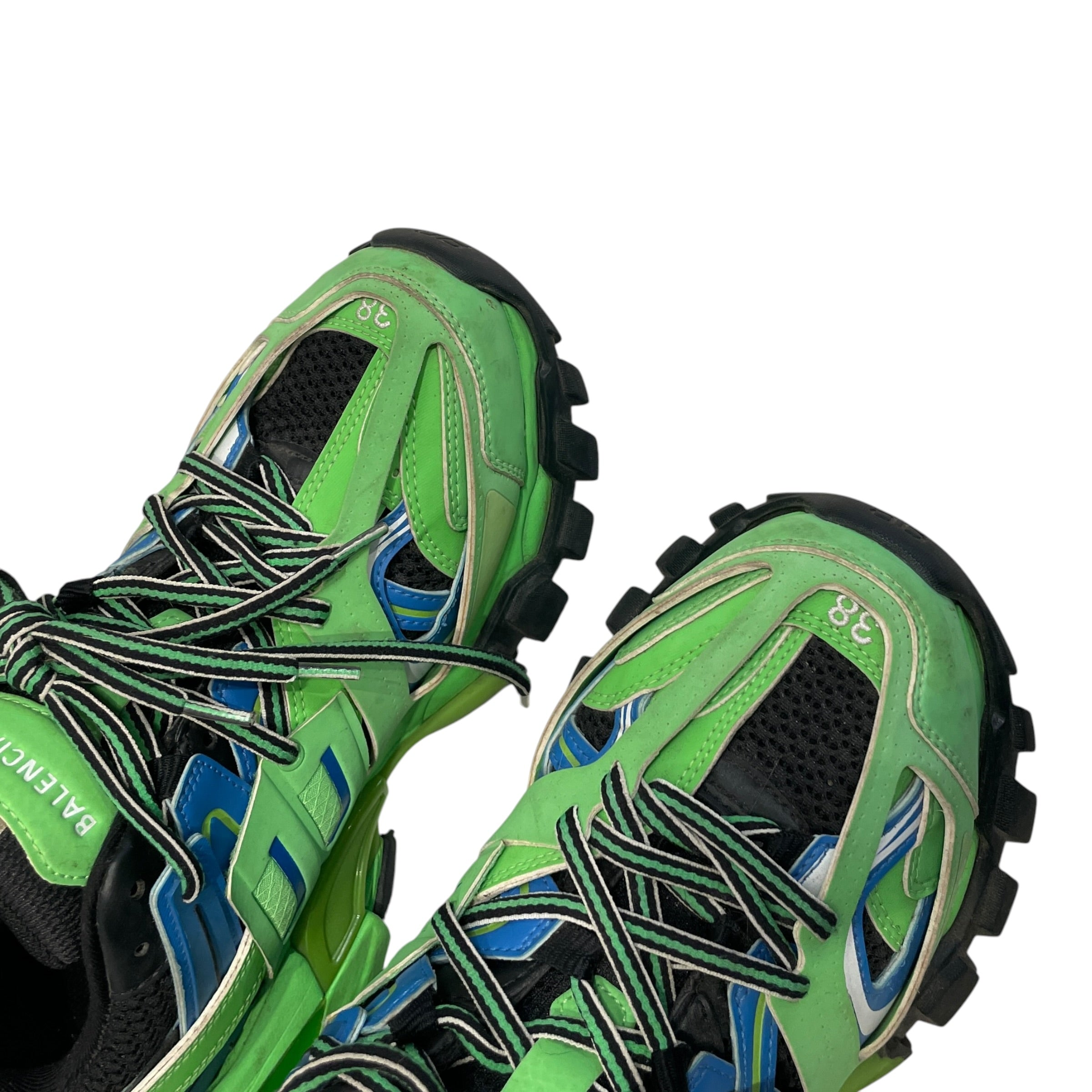 BALENCIAGA/Low-Sneakers/US 7/Nylon/GRN/LIMEGREEN view 4