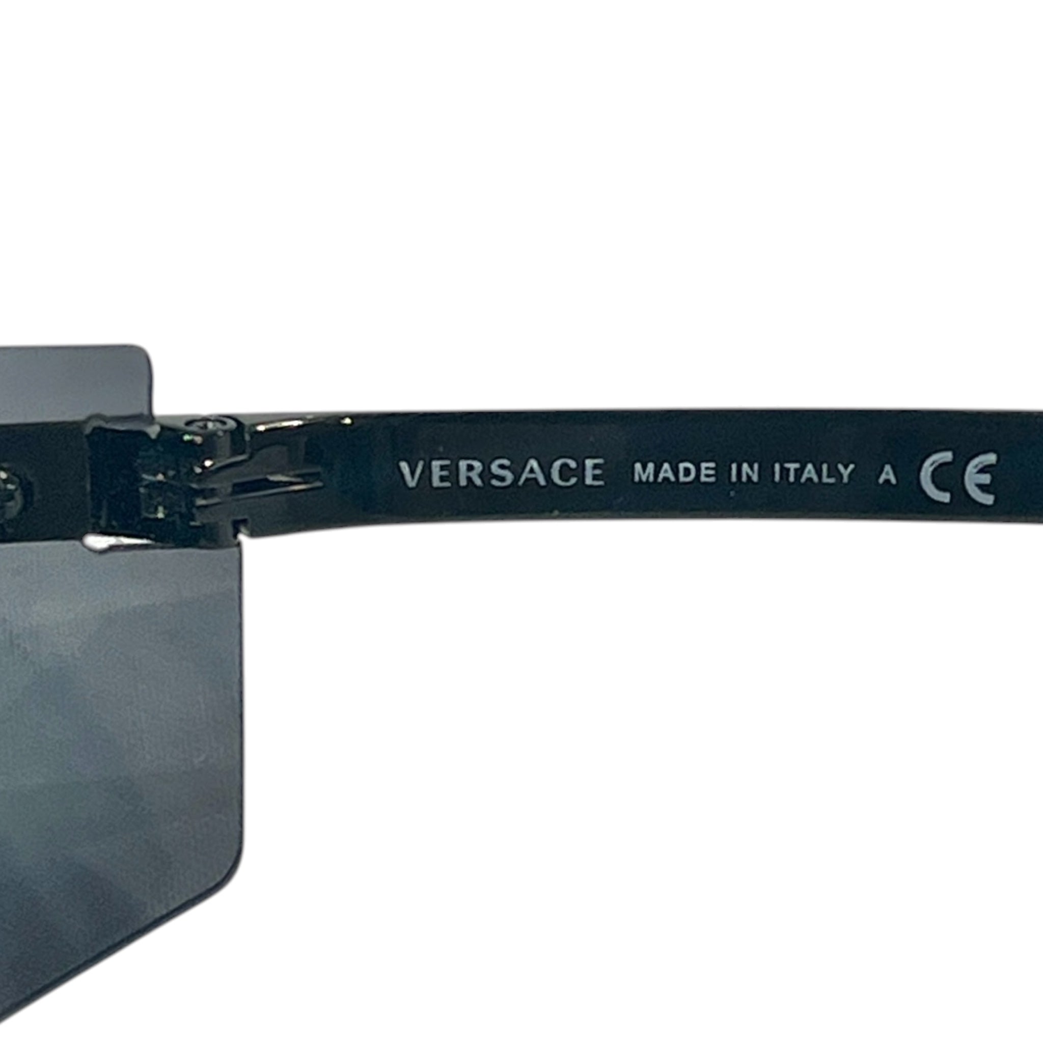 VERSACE/Sunglasses/Monogram/Celluloid/BLK/SHEILD TINTED MOD 2208 view 3