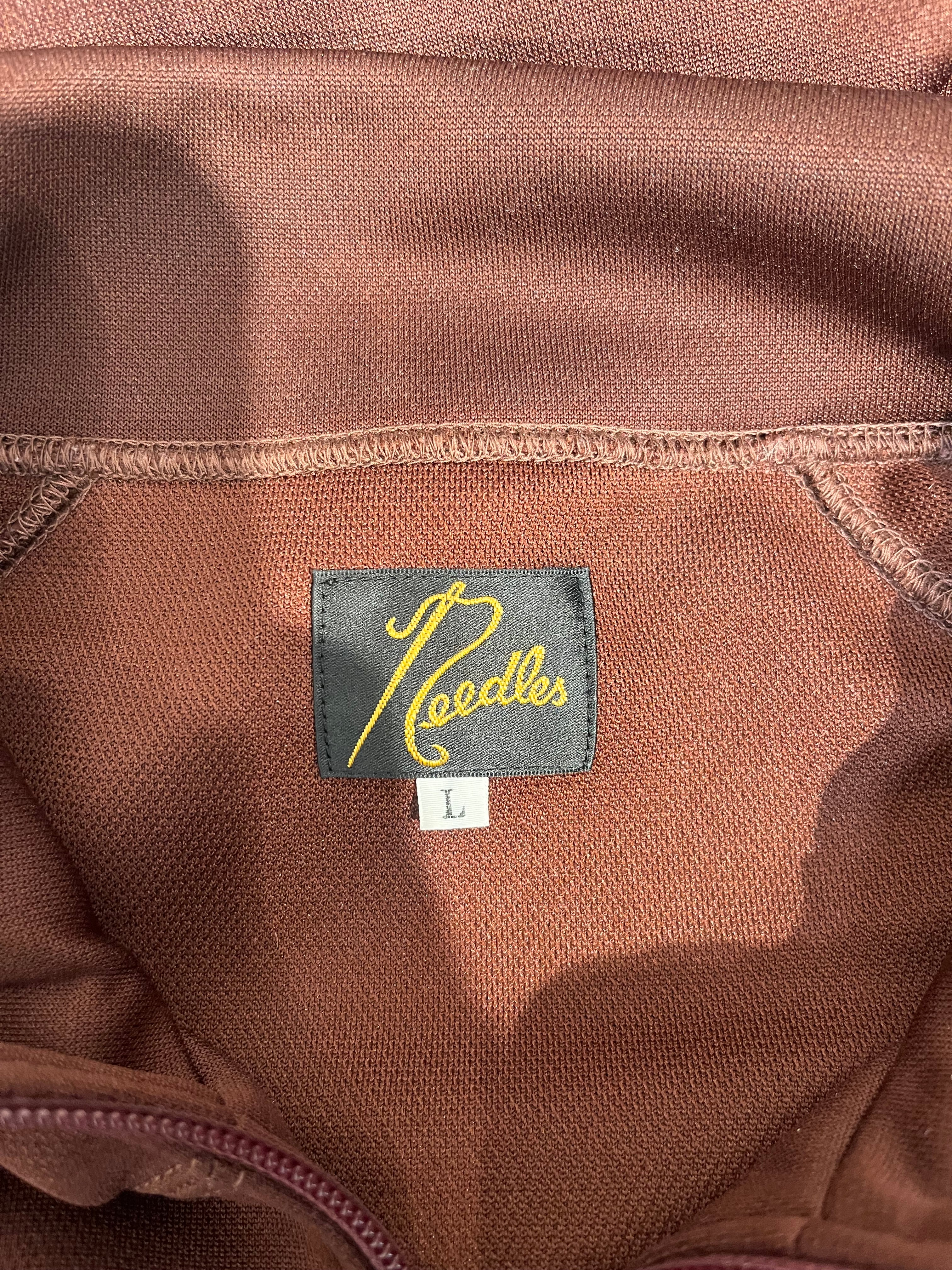 Needles/Track Jkt/L/Polyester/BRW/BROWN TRACK JACKET view 3