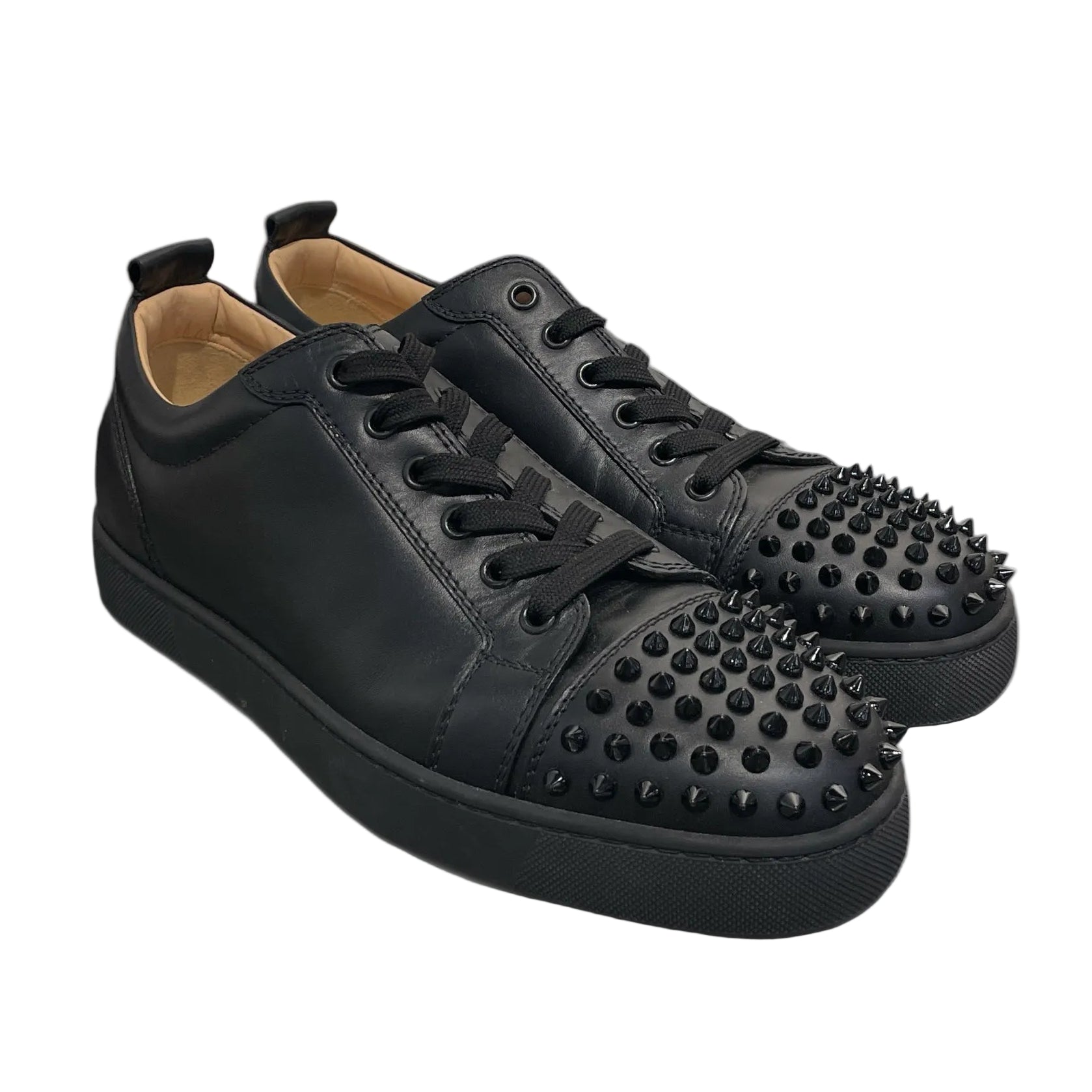 Christian Louboutin/Low-Sneakers/EU 42/Leather/BLK/ view 1