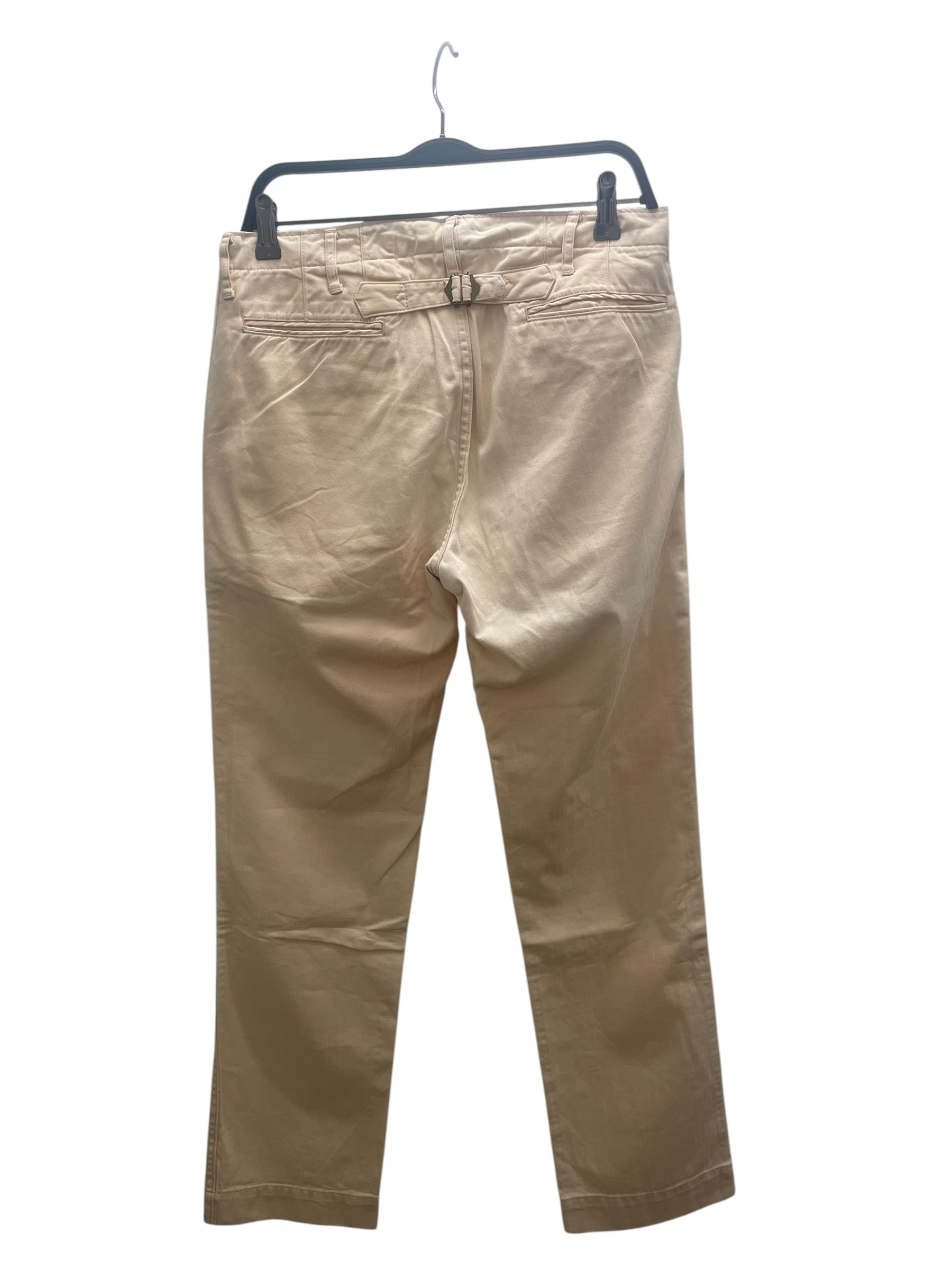 visvim/Pants/6/Cotton/CRM/Button Fly/CHINO PANT view 2