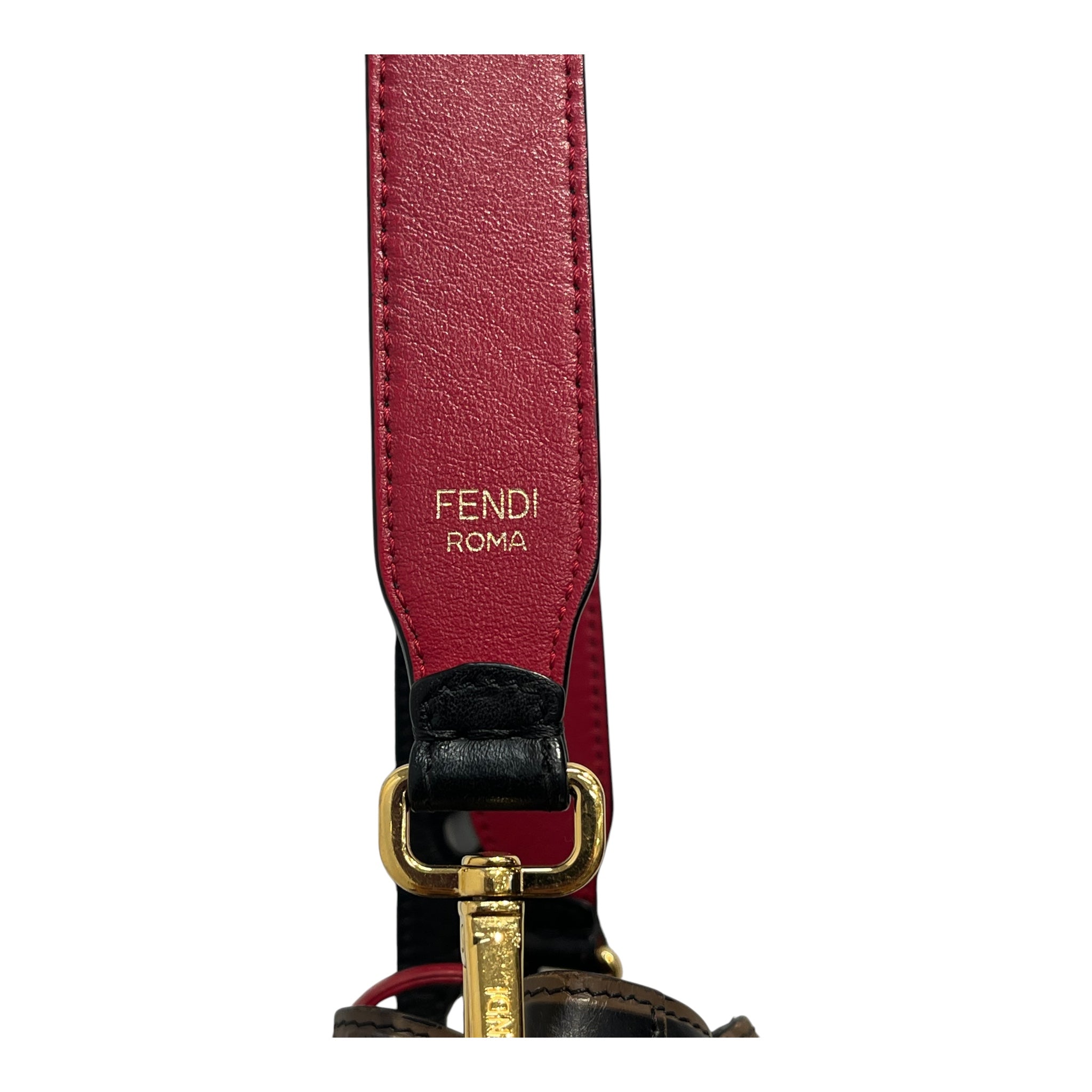 FENDI/Cross Body Bag/Monogram/Leather/BRW/bucket bag mon tresor view 4