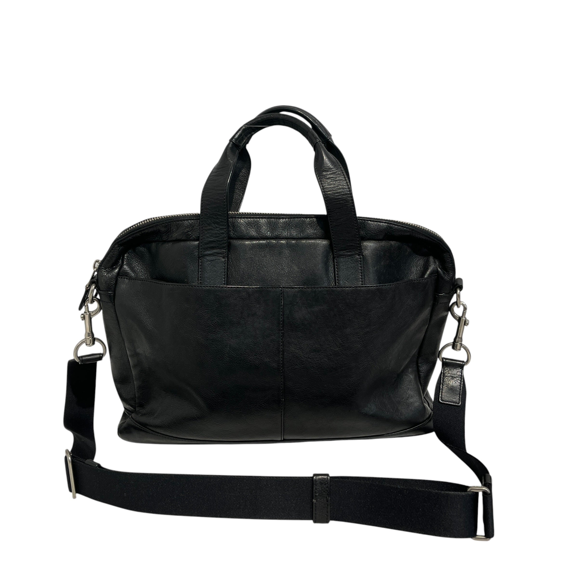COACH/Bag/Leather/BLK/BREIF view 2