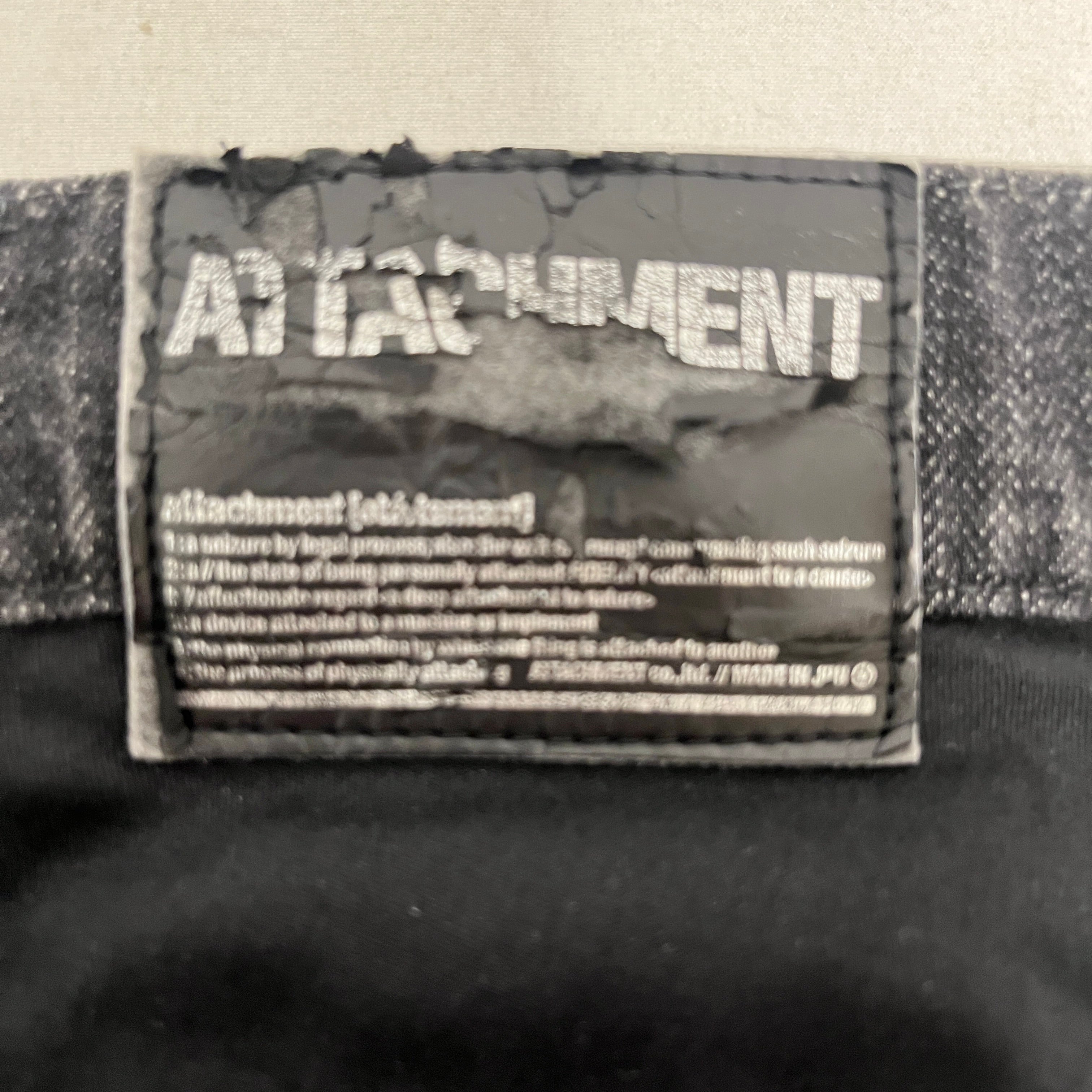 Attachment/Pants/1/Denim/BLK/STRAIGHT CUT view 3