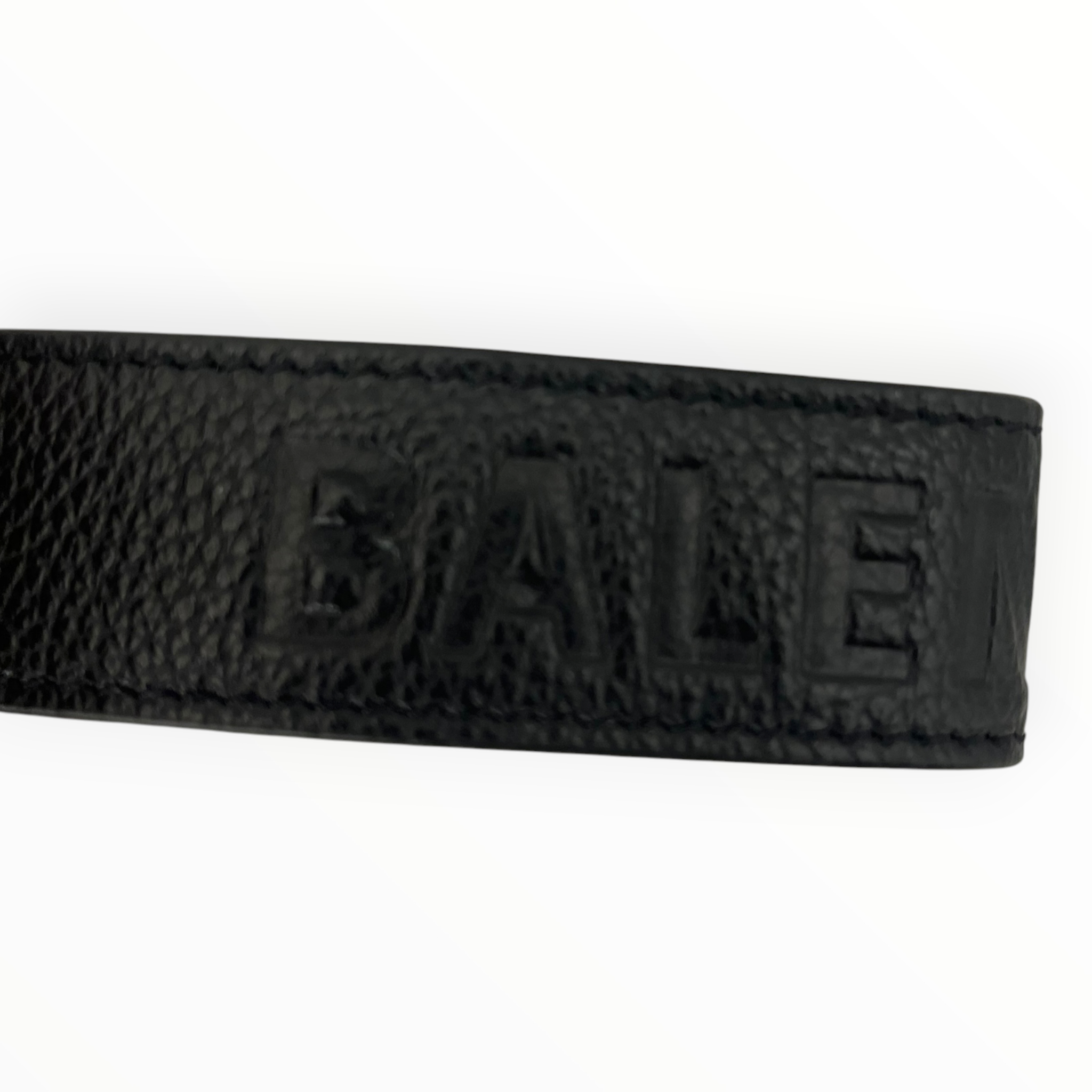 BALENCIAGA/Pouch/Leather/BLK/BLACKOUT ZIPPER POUCH view 4