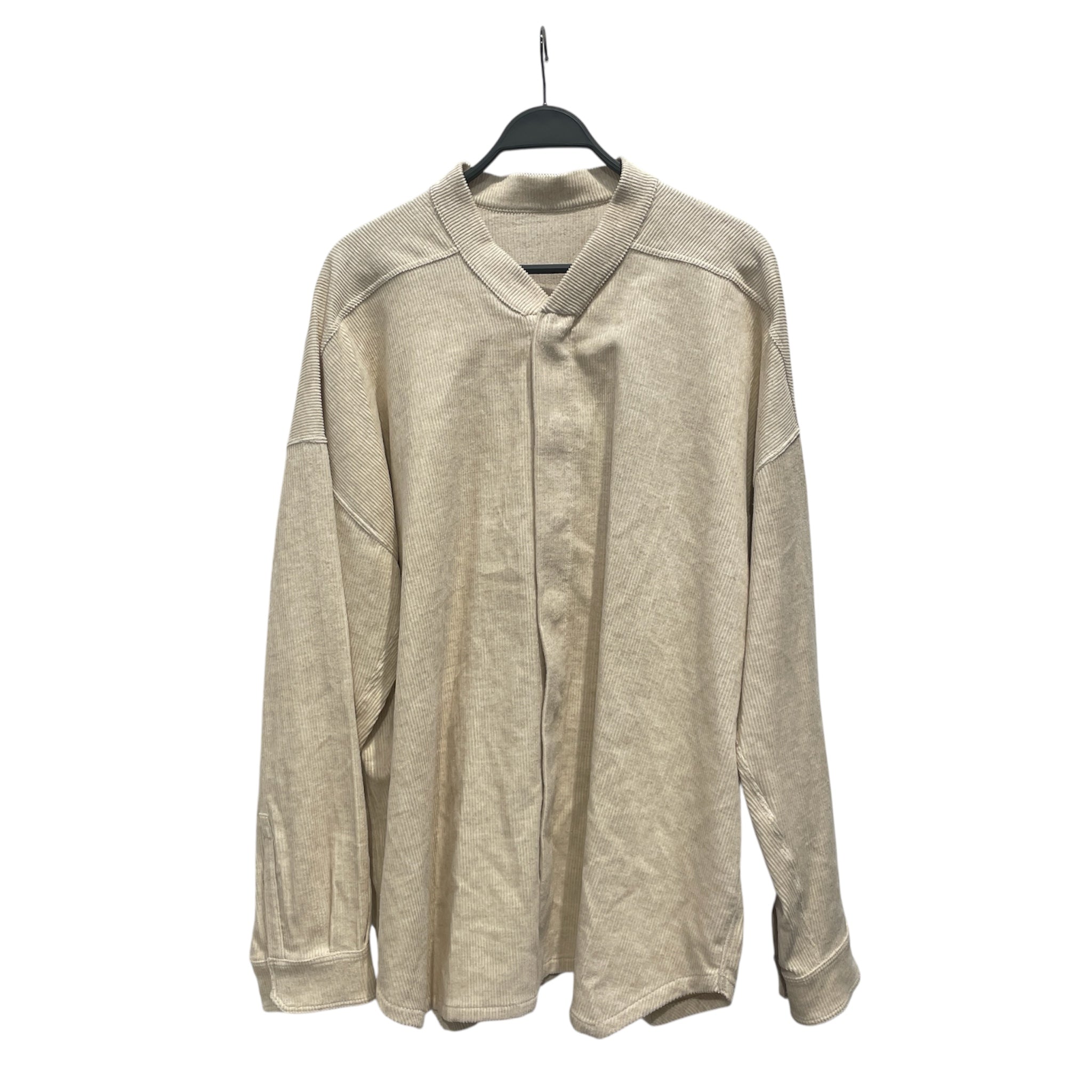 Rick Owens/LS Shirt/42/Corduroy/CRM/FW25 Jumbo Faun Shirt view 1