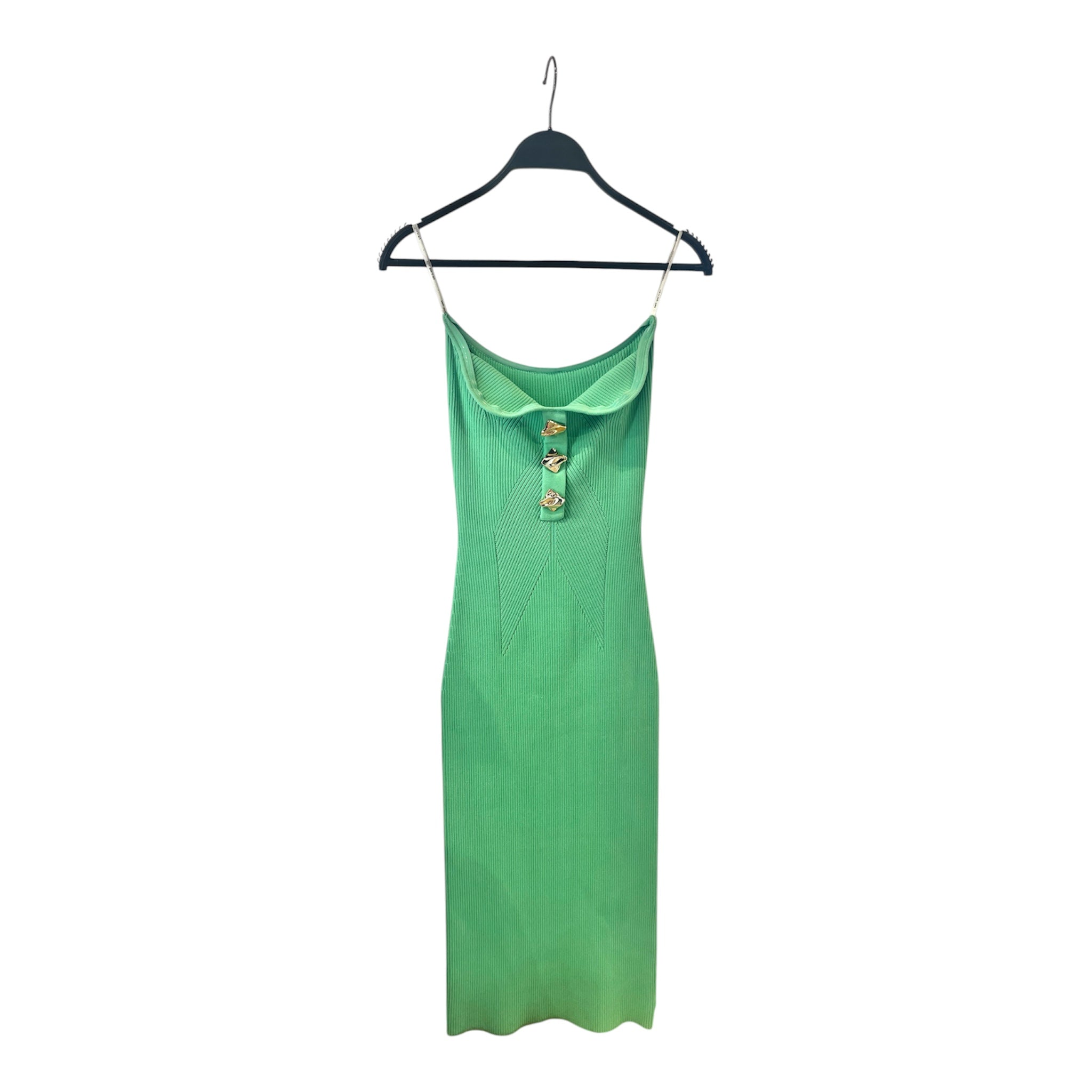 self-portrait/Dress/S/Cotton/GRN/EXCL STRAPPLESS DRESS view 1