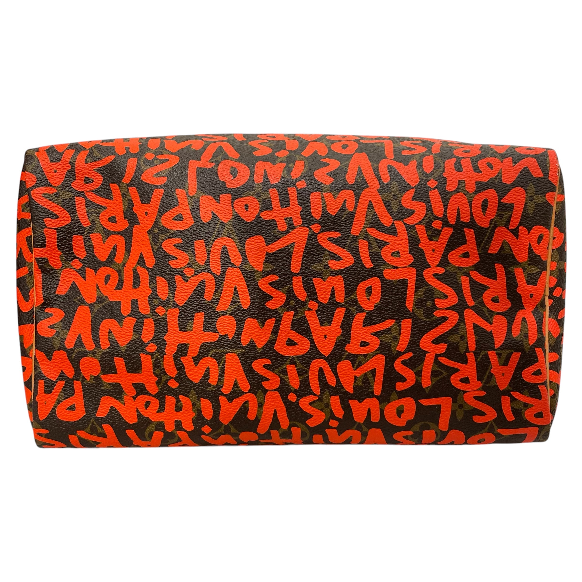 LOUIS VUITTON/Hand Bag/Monogram/Leather/ORN/stephen sprouse speedy 30 graf view 4
