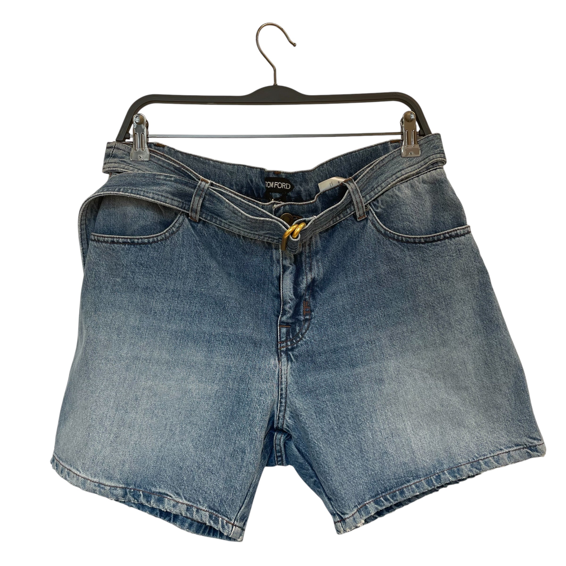 TOM FORD/Shorts/27/Denim/BLU/GLD HARDWARE view 1