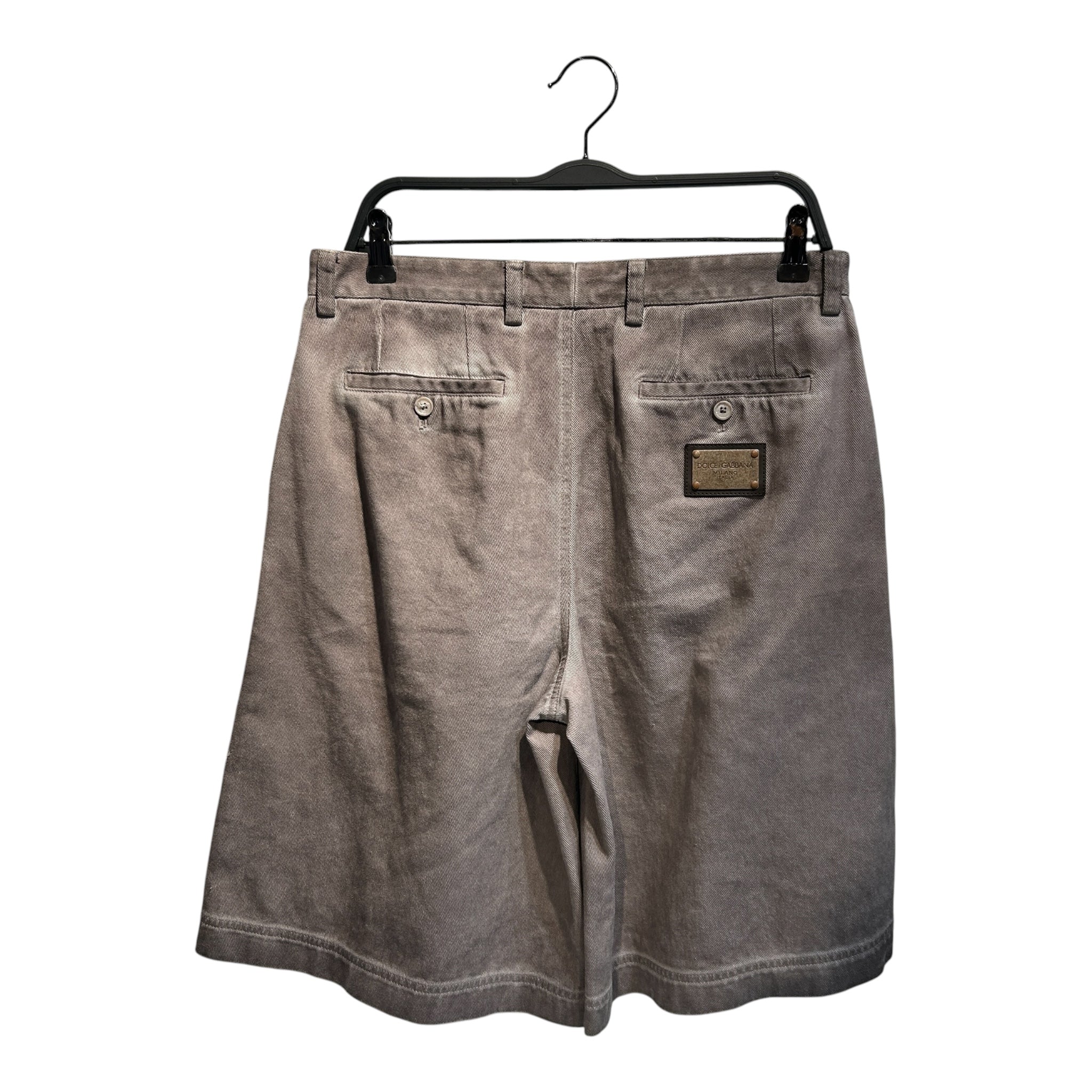 DOLCE&GABBANA/Shorts/48/Cotton/BRW/FADED WASH SHORTS view 2