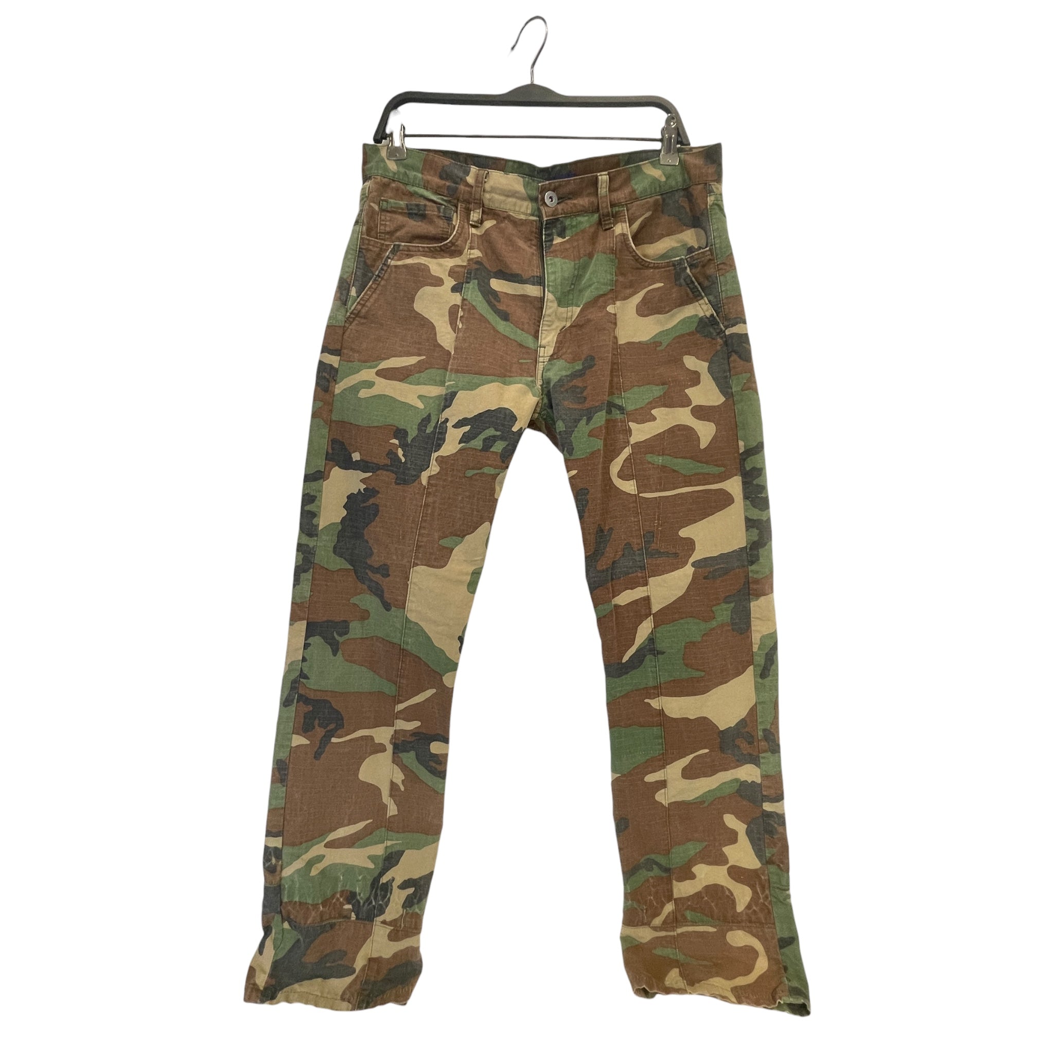 JUNYA WATANABE COMME des GARCONS MAN/Cargo Pants/S/Cotton/GRN/Camouflage/JUNYA CDG LOVE POCKET view 1